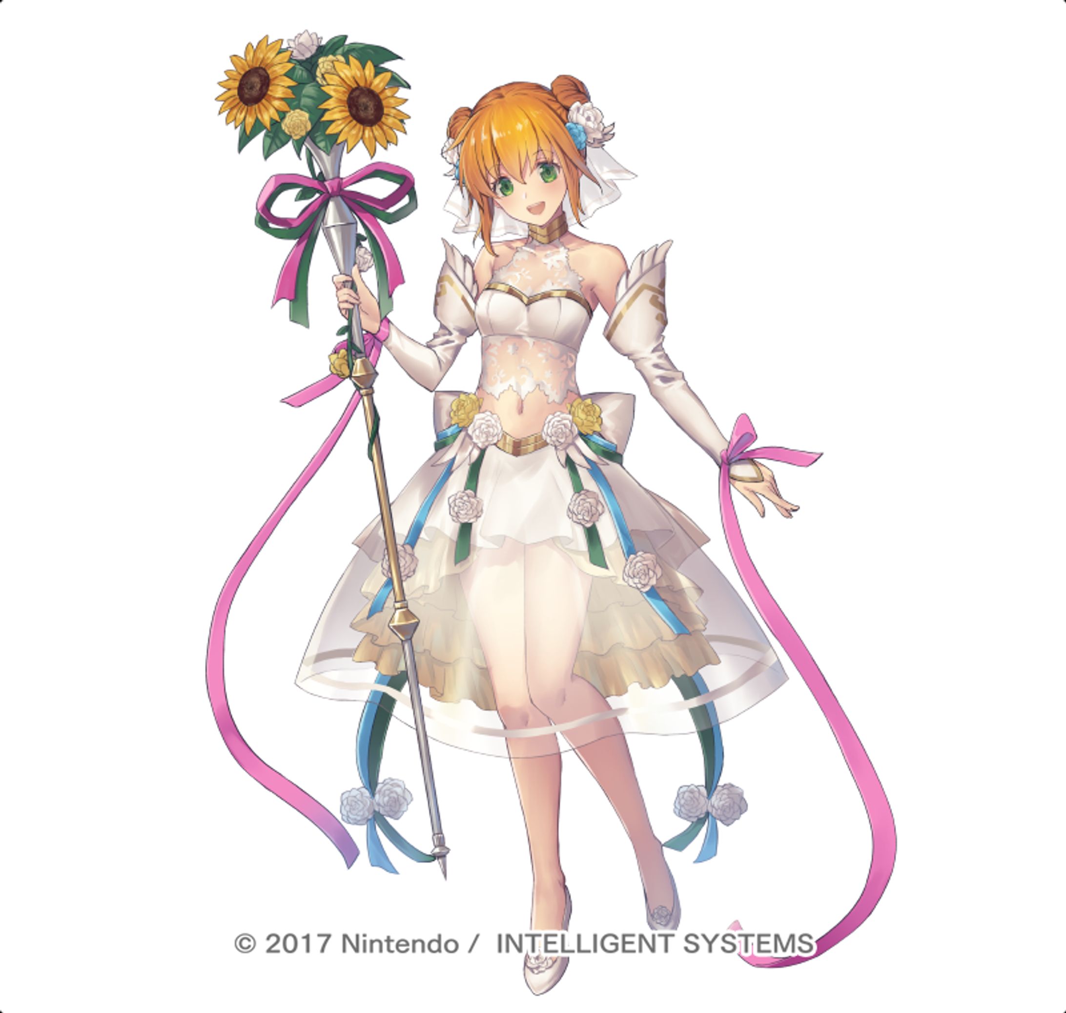 ファイアーエムブレム ヒーローズ「舞い踊る花嫁 ララム」イラスト-1