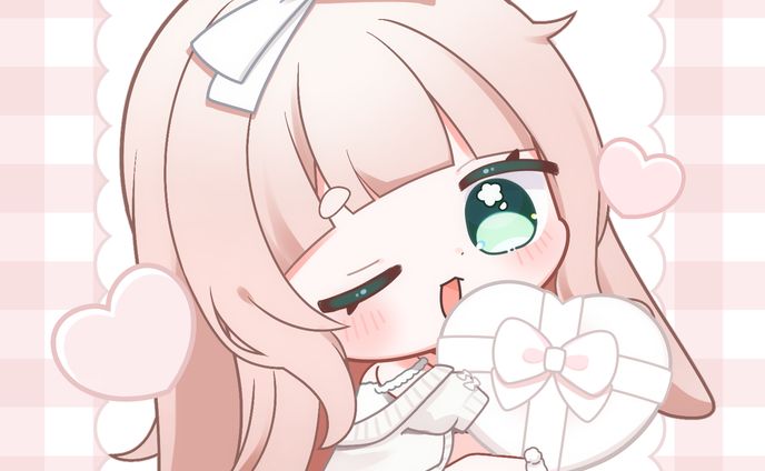ミニキャライラスト（背景・表情差分）