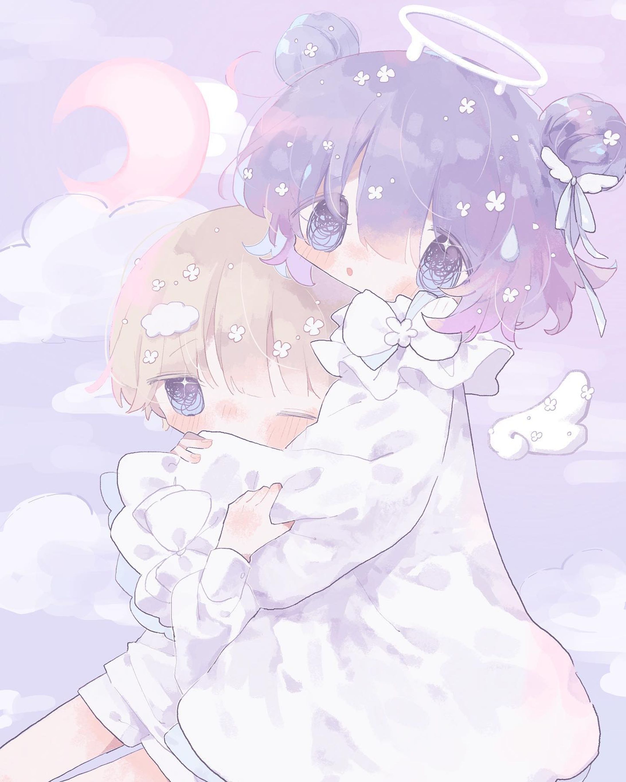 双子の天使☁️
.
.
.
#illustration #illustrationgram #illust #いらすとぐらむ #創作 #天使 #originalcharacter #9y03-1