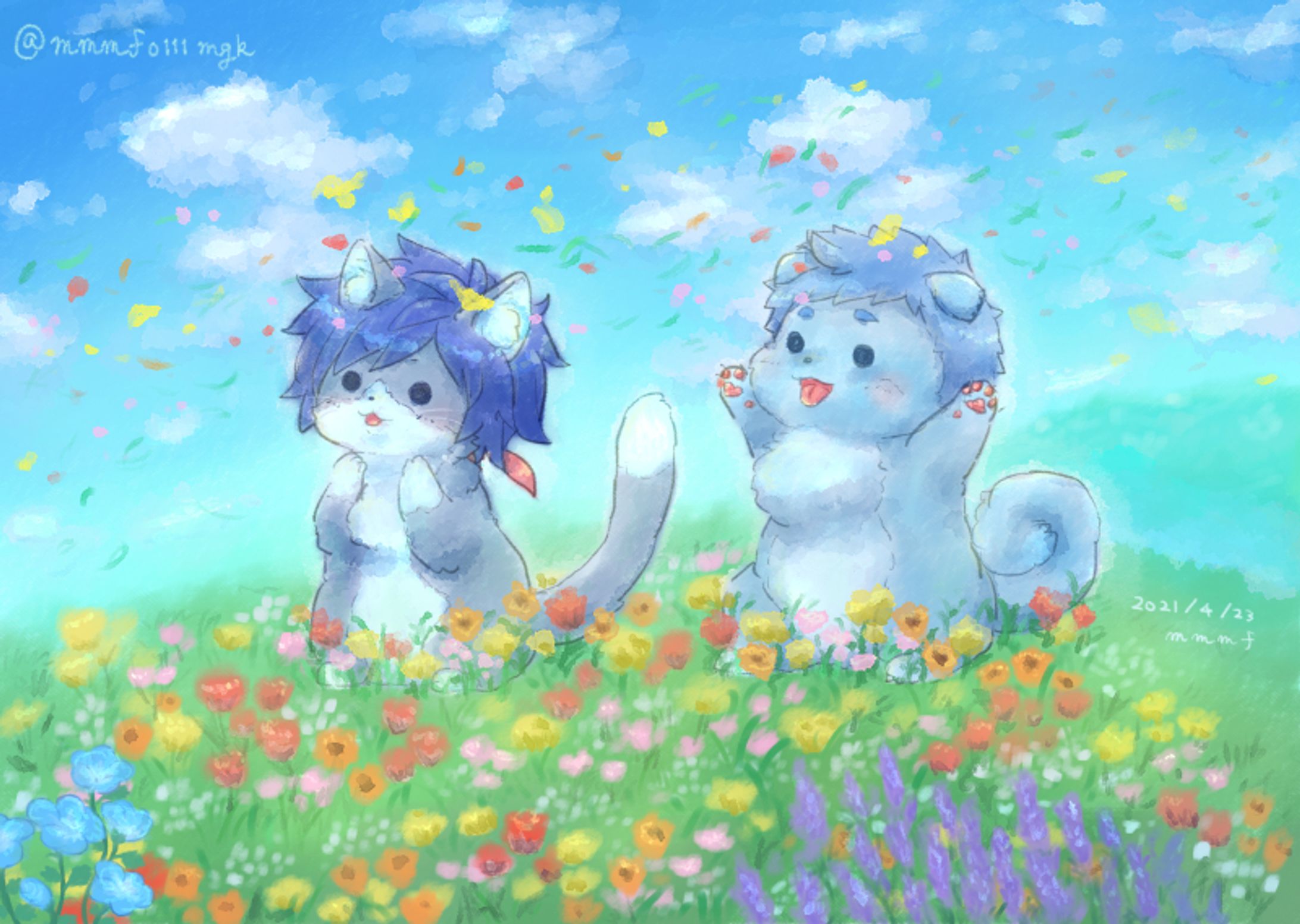 花畑のけものたち-1