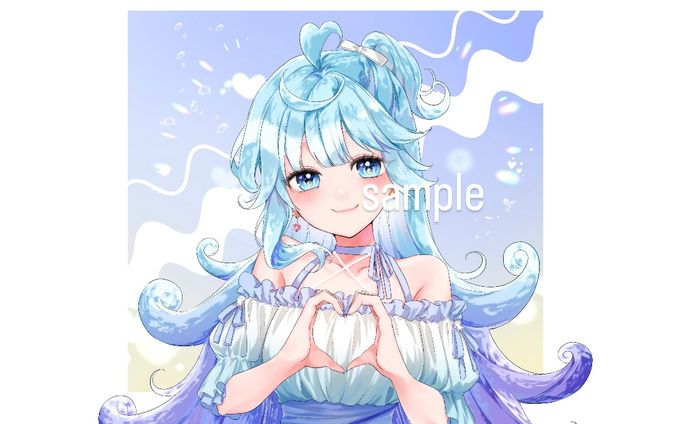 月海ゆこ様　一枚絵