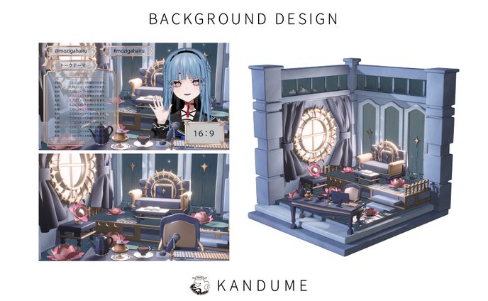 X6000人企画 / 配信背景