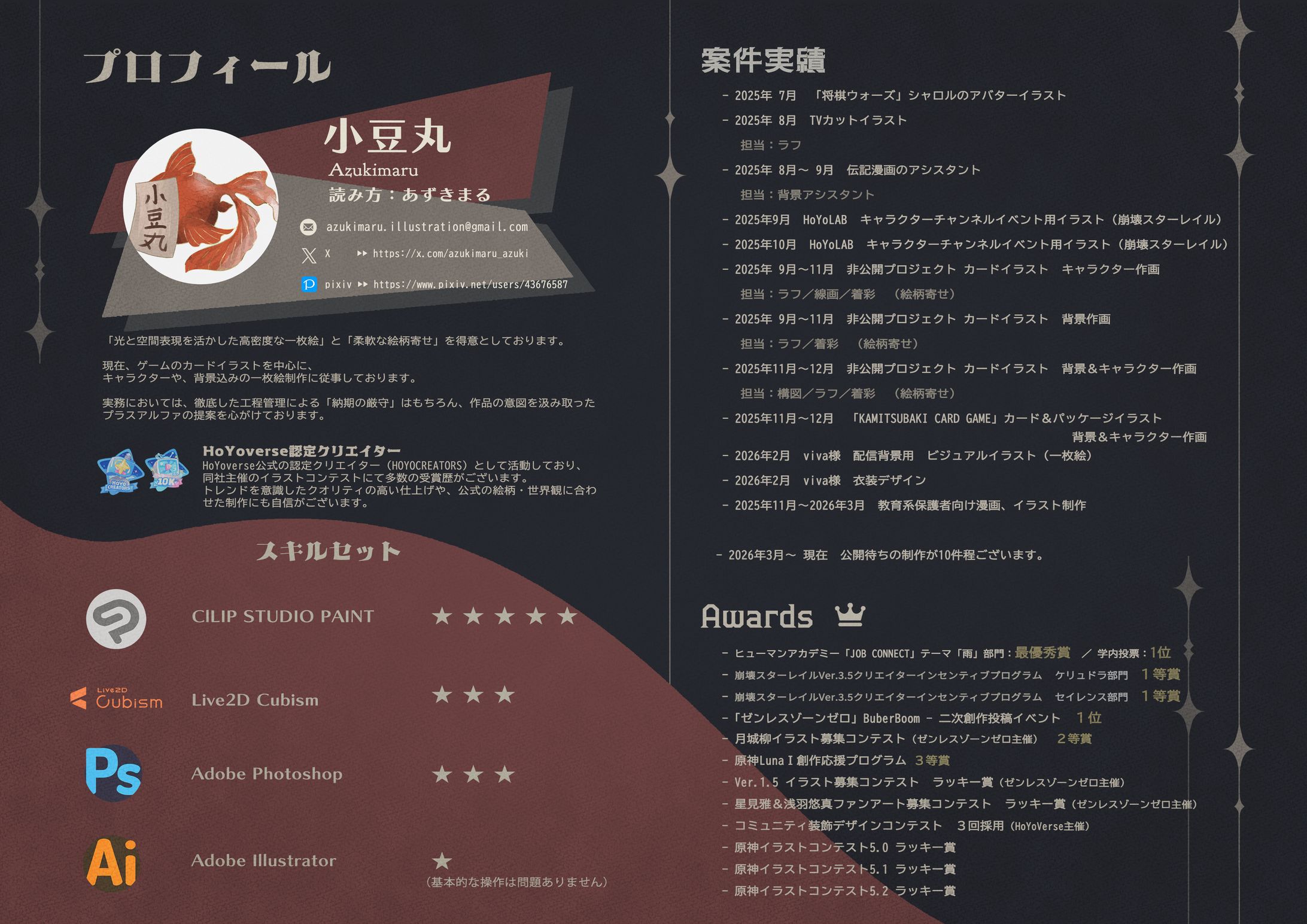 実績（作品非公開実績はこちらをご覧ください）-1
