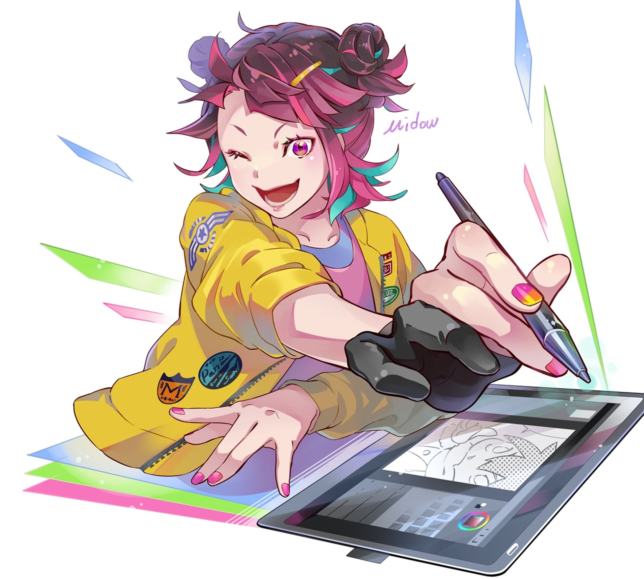 【ご依頼・2023】学校案内系イラスト ４点まとめ-1
