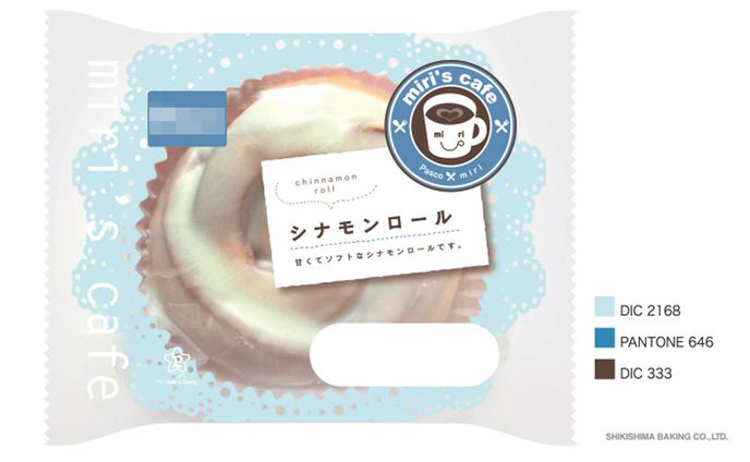 菓子パン　パッケージデザイン