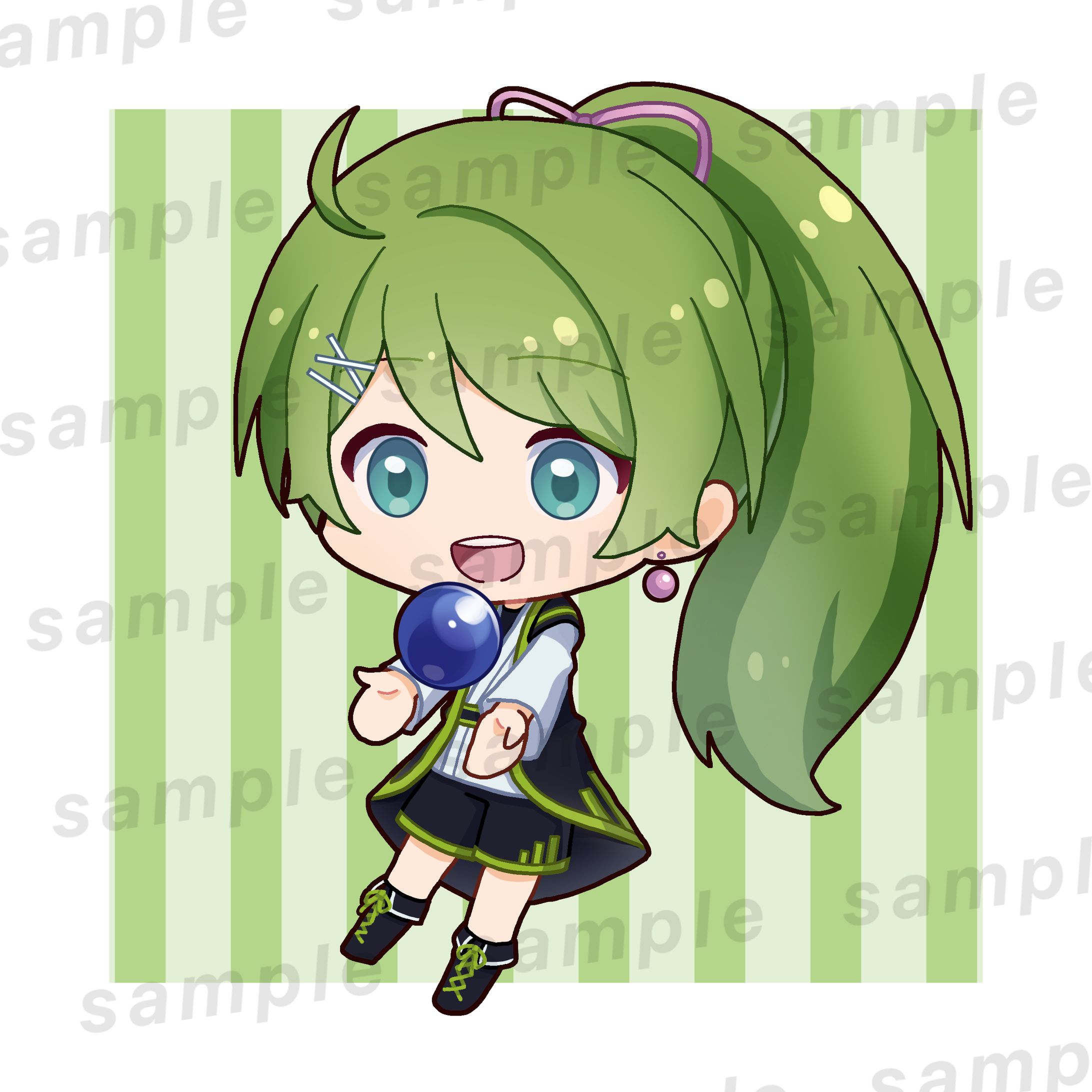 柊朱夢様ちびキャライラスト-1