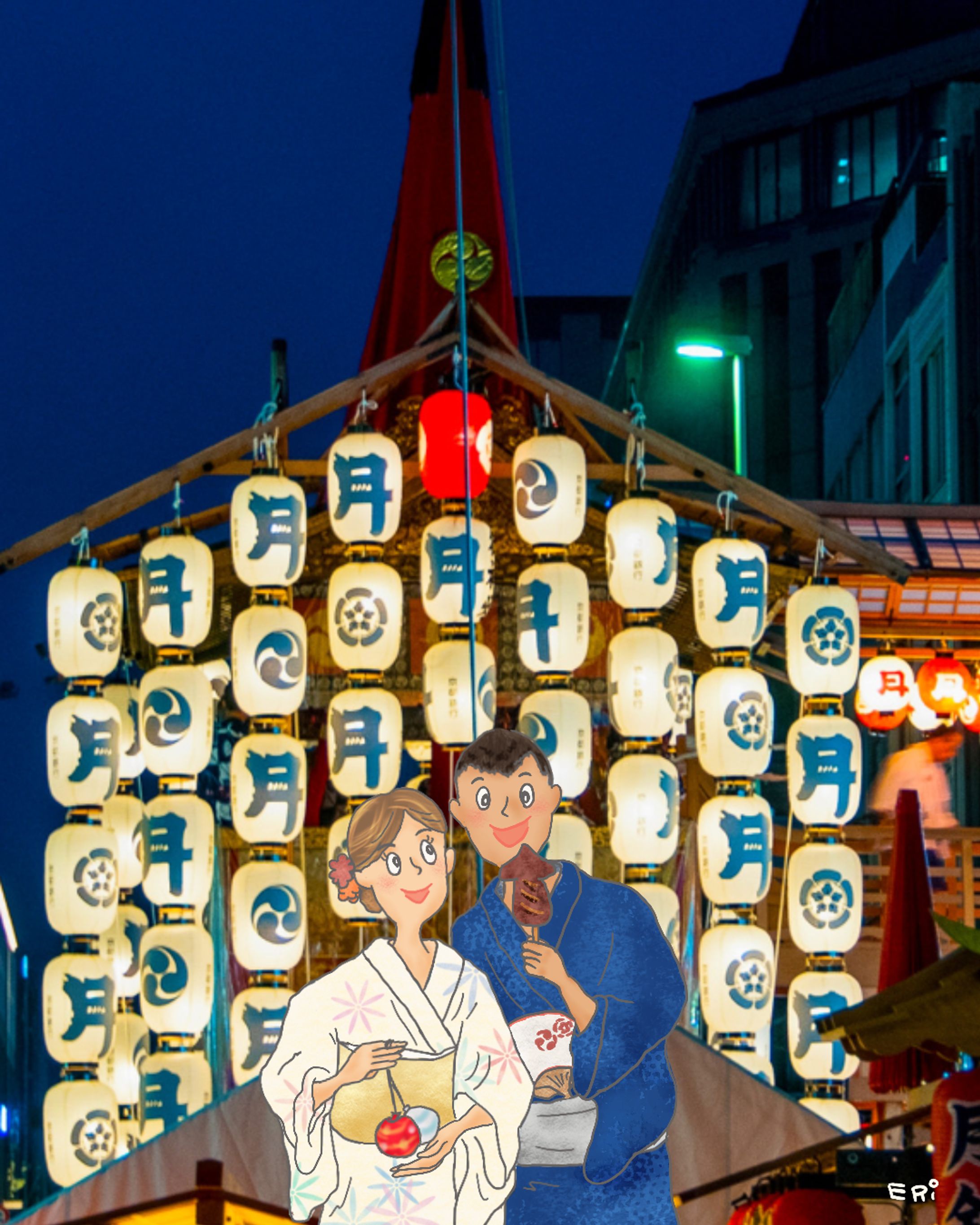 【SNS 写真×イラスト】ホテルHYATT REGENCY KYOTO-1