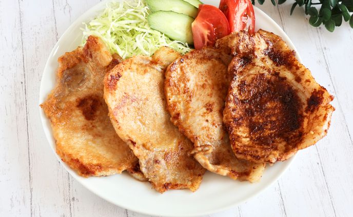 豚肉の味噌漬け焼き