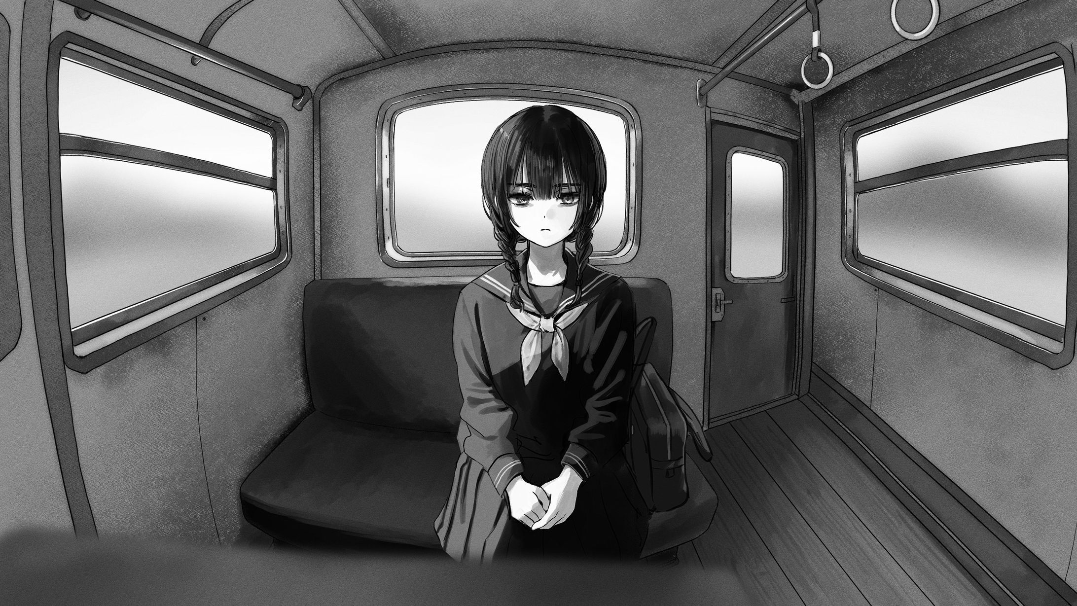 ボカデュオ2025「冬の折、惜別」MVイラスト-1