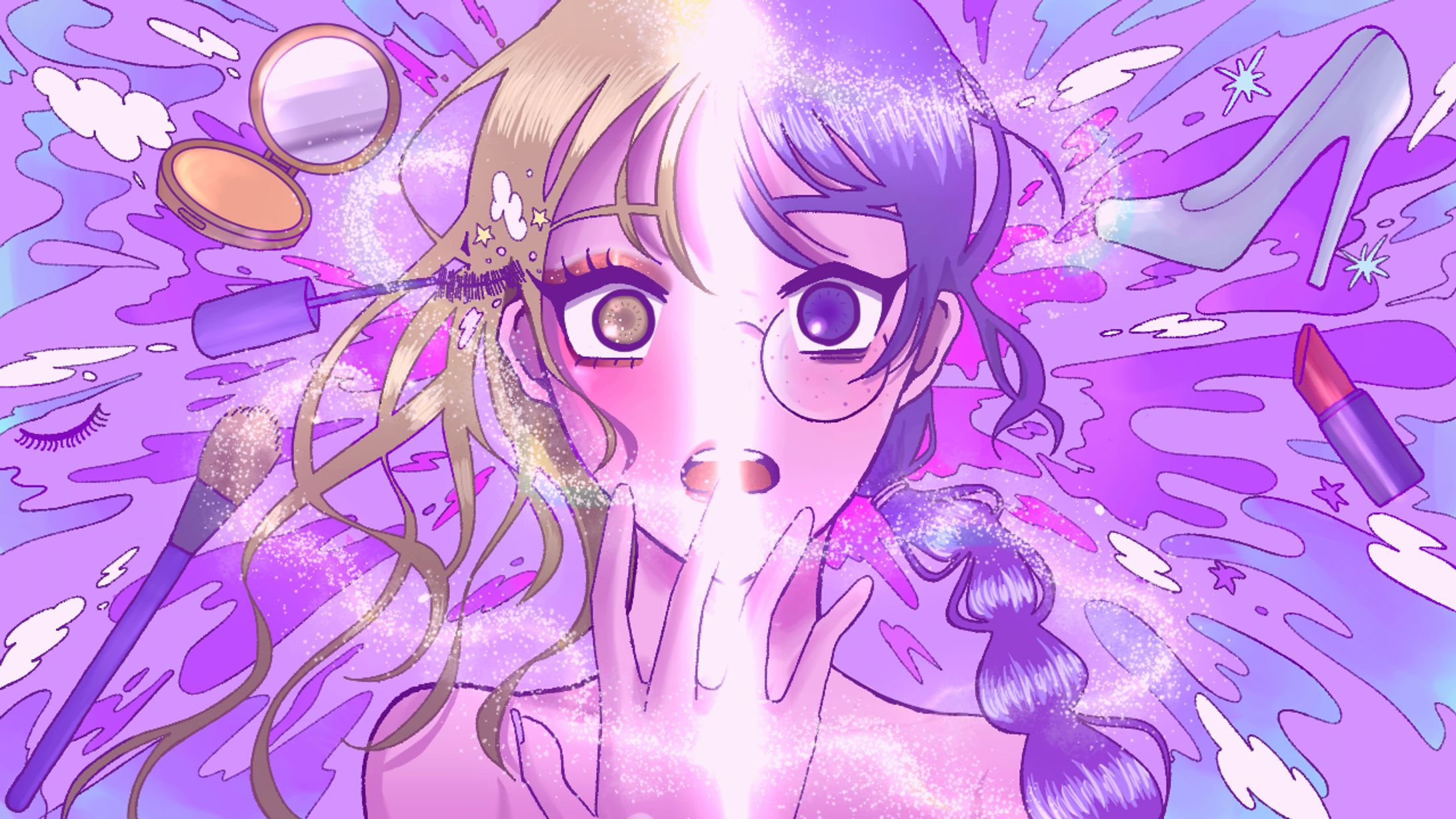 花冷え。『センチメンタル☆ヒロイン』MVイラスト-1