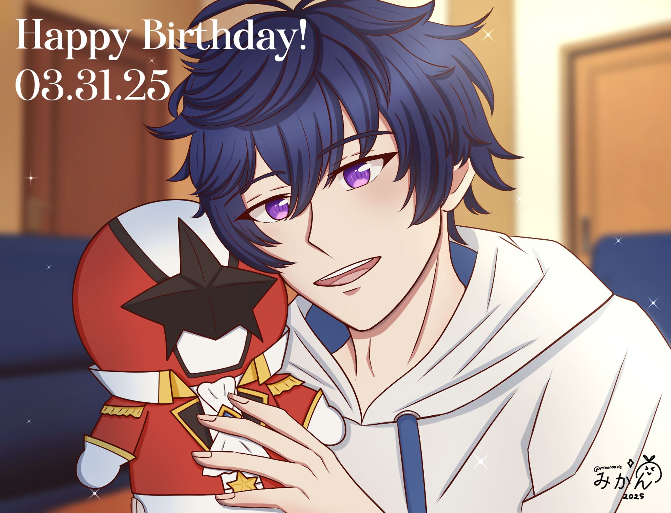 [close up illustration with background] Nanahoshi Ren-1