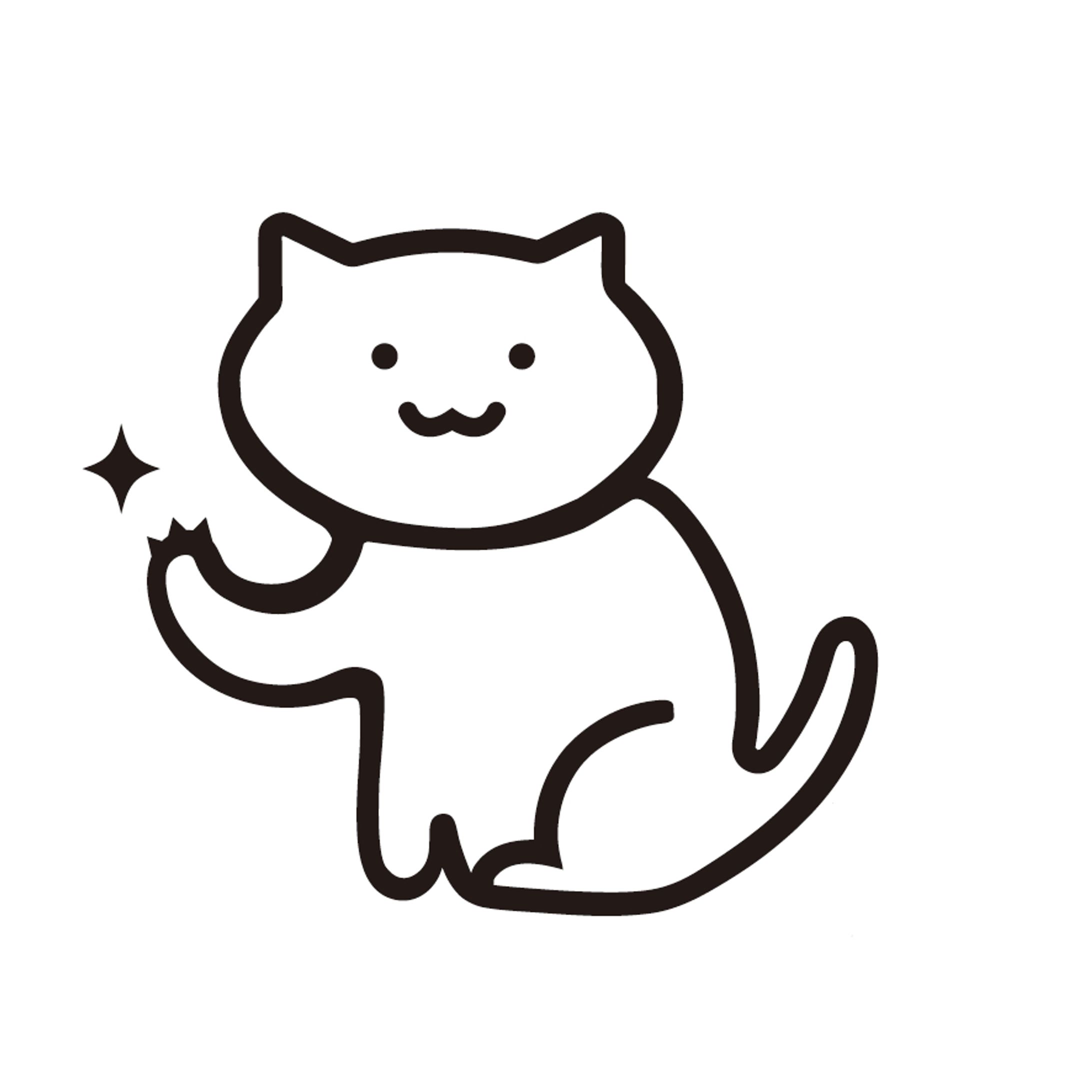 猫のイラスト-1