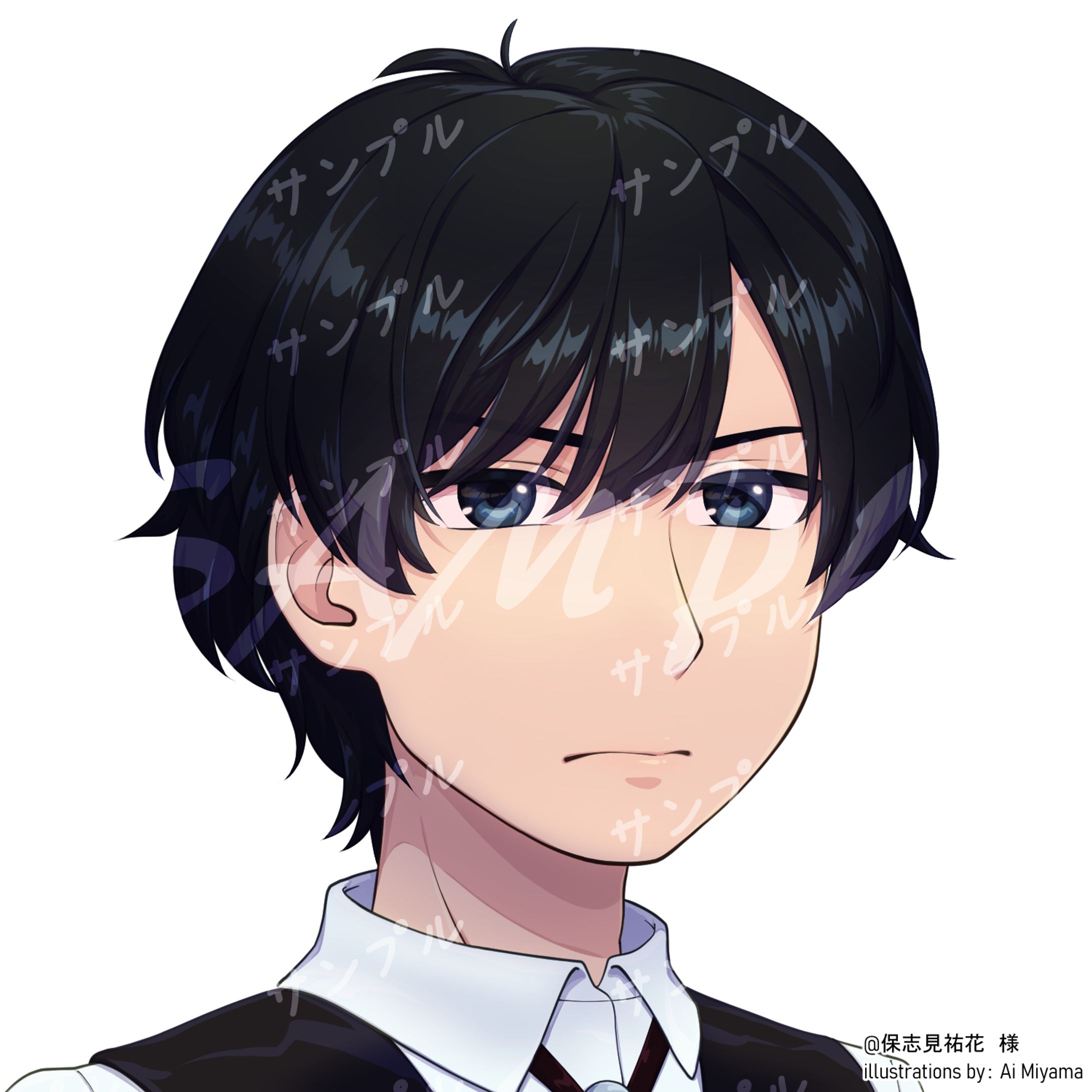 エリックバストアップ立ち絵-1