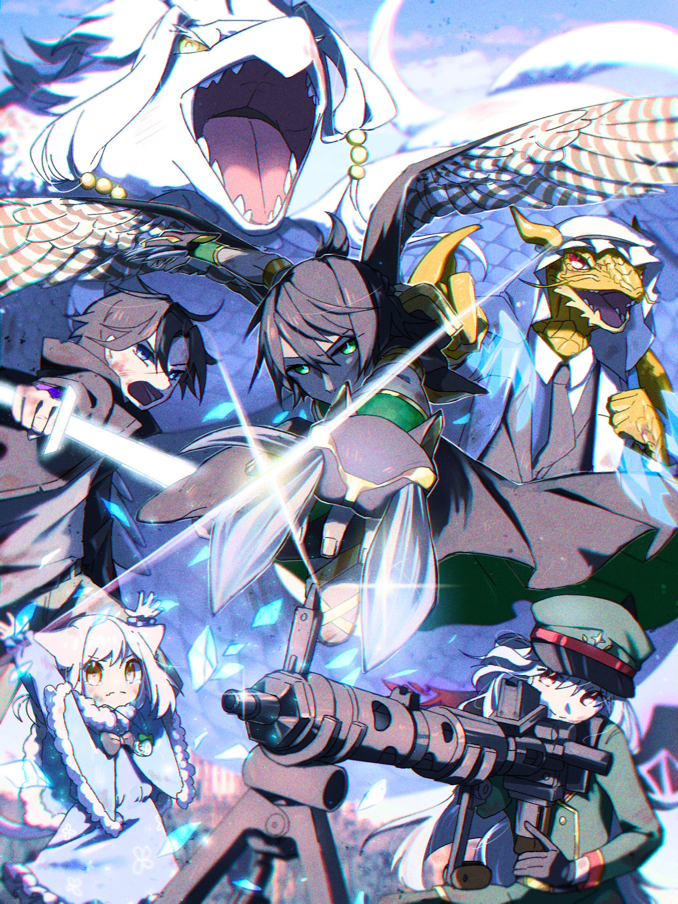 PBW / 縦型複数バトルピンナップ / ハーリス・アルアビド様 / 『目には目を、歯には歯を』-1