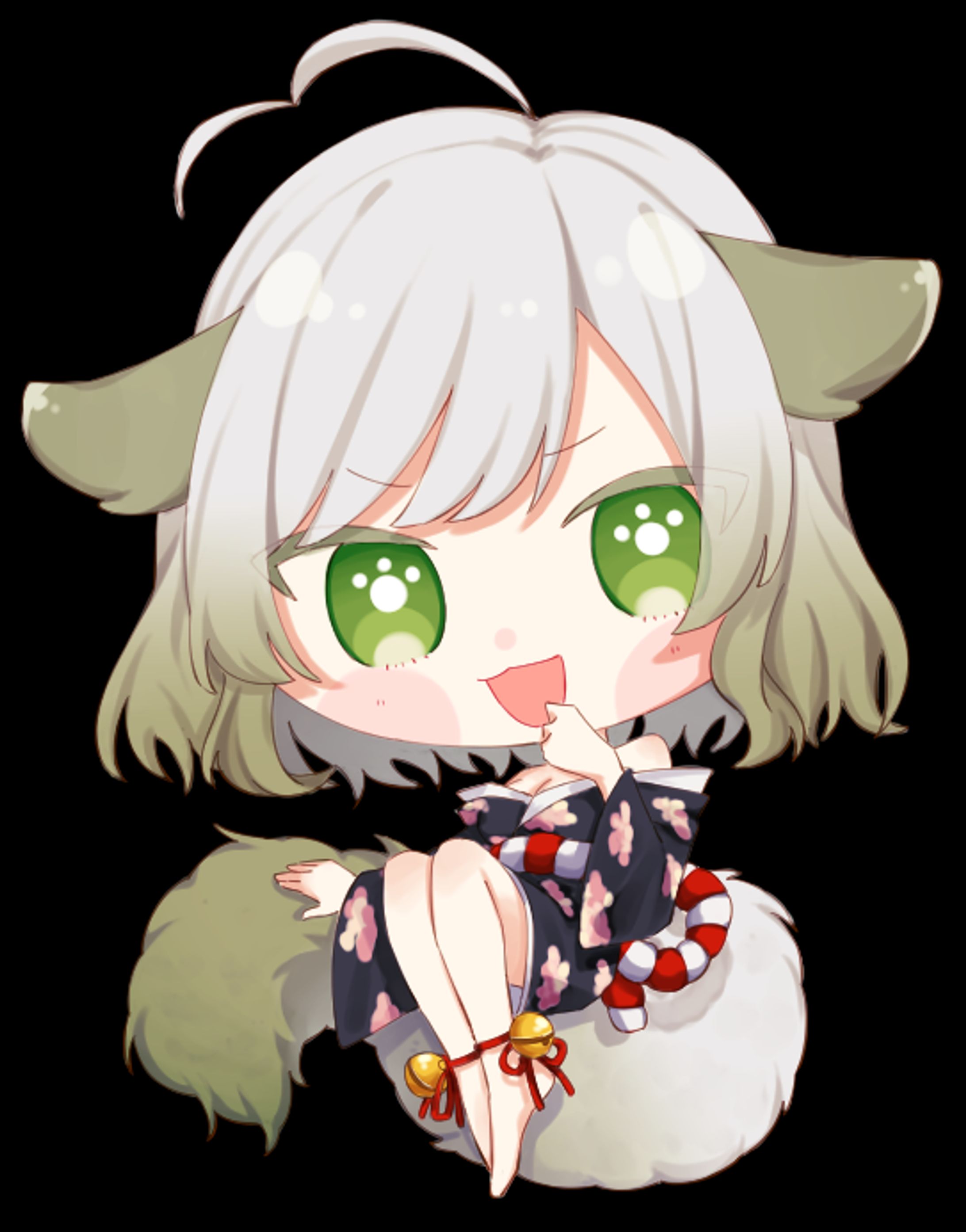 【SDイラスト】犬神KPアイコン-1