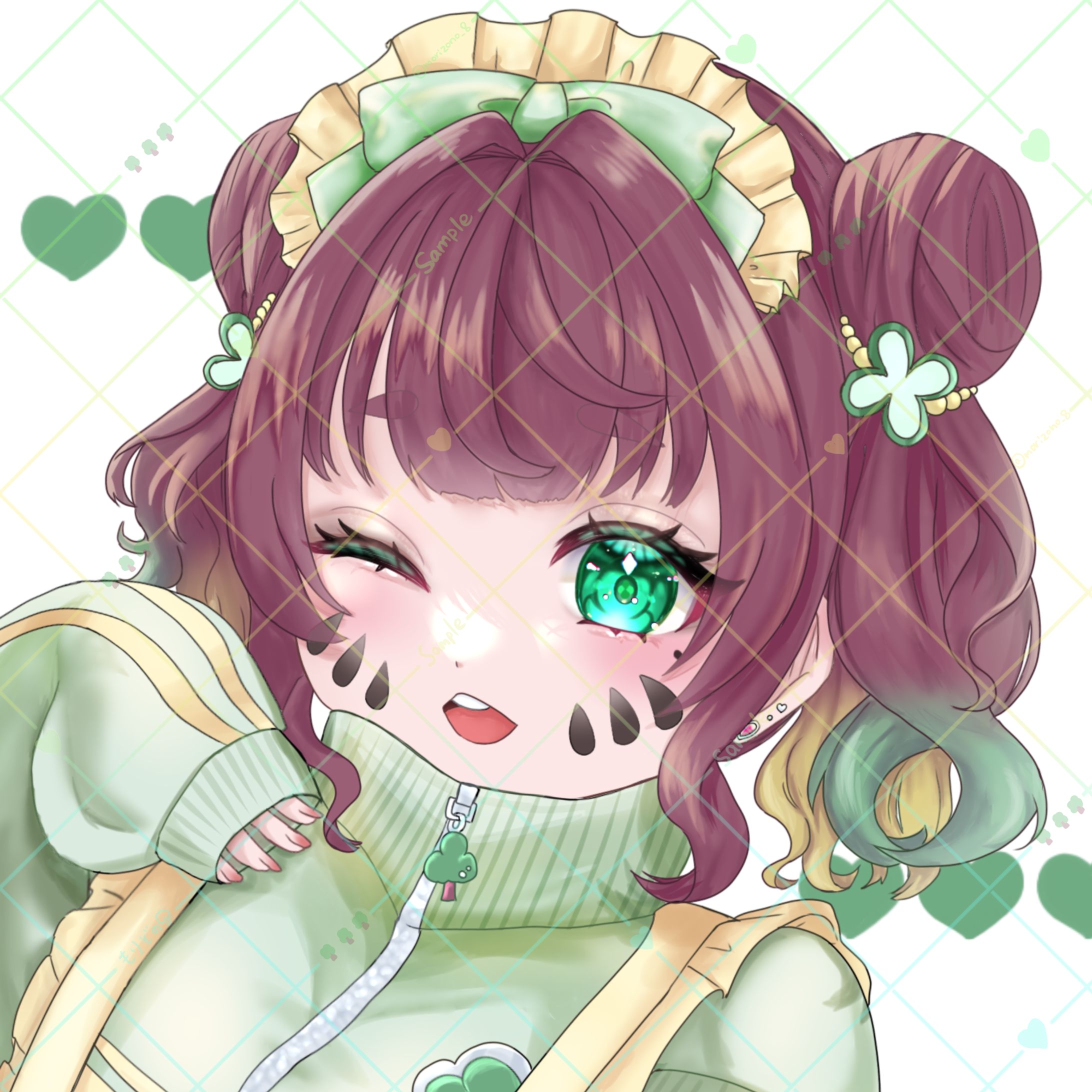 【創作】代理ちゃんジャージメイド服🌳-1