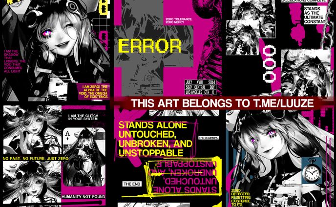 Moodboard: Zero, Path to Nowhere.