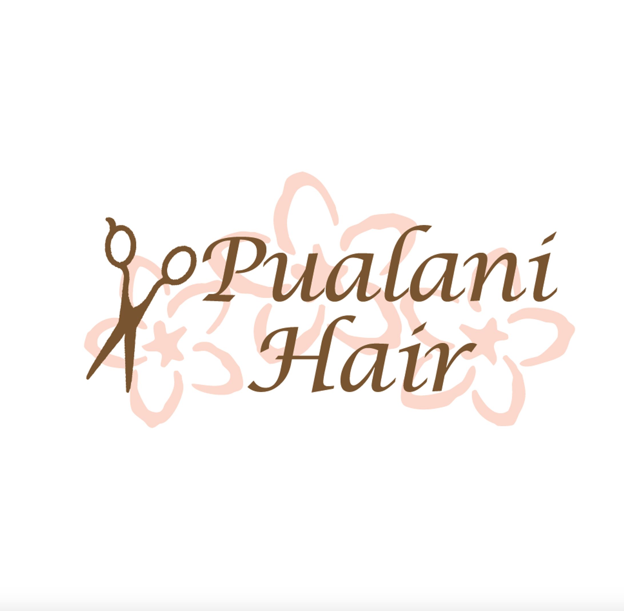 福岡市　美容室「Pualani Hair」ショップロゴ-1