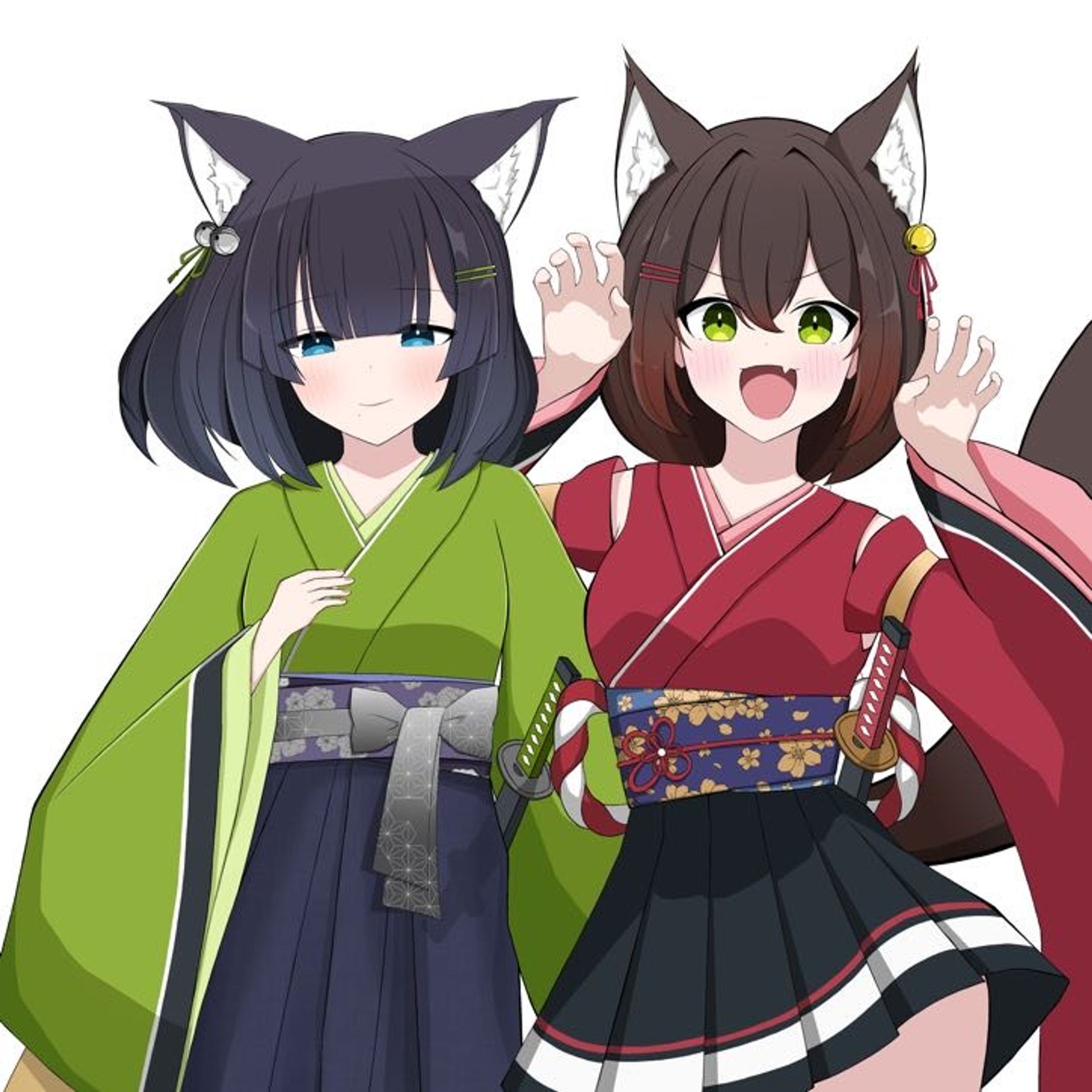 ケモ耳2匹-1