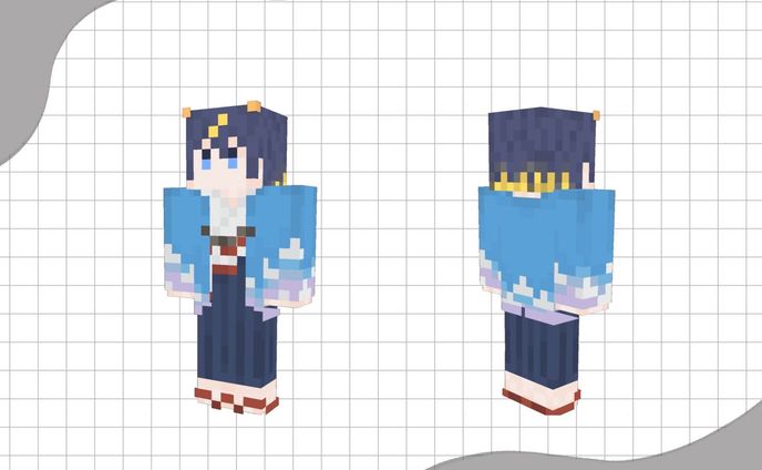 【お仕事】六華様マイクラスキン