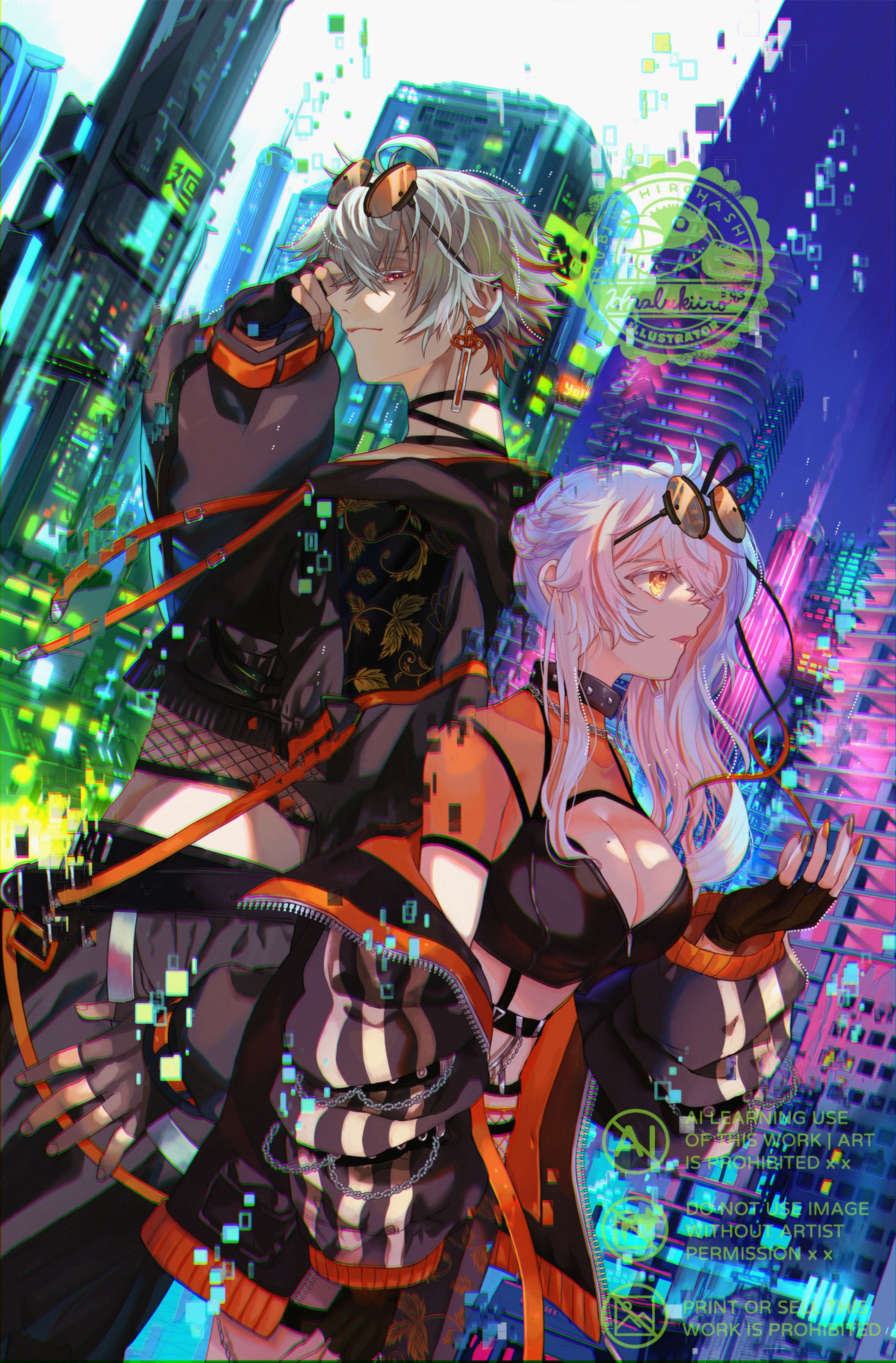 【那々弥 廻様】タペストリーイラスト-1