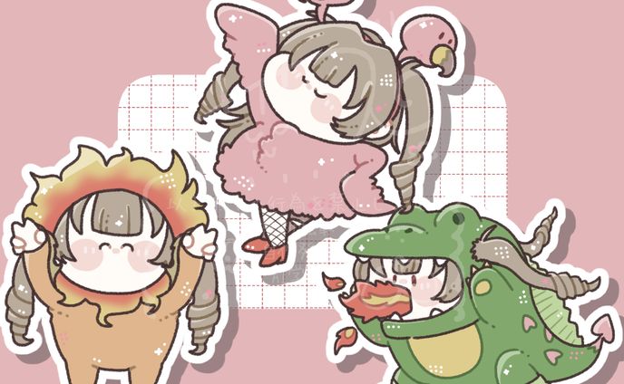 【ご依頼】SDイラスト/くるみ様