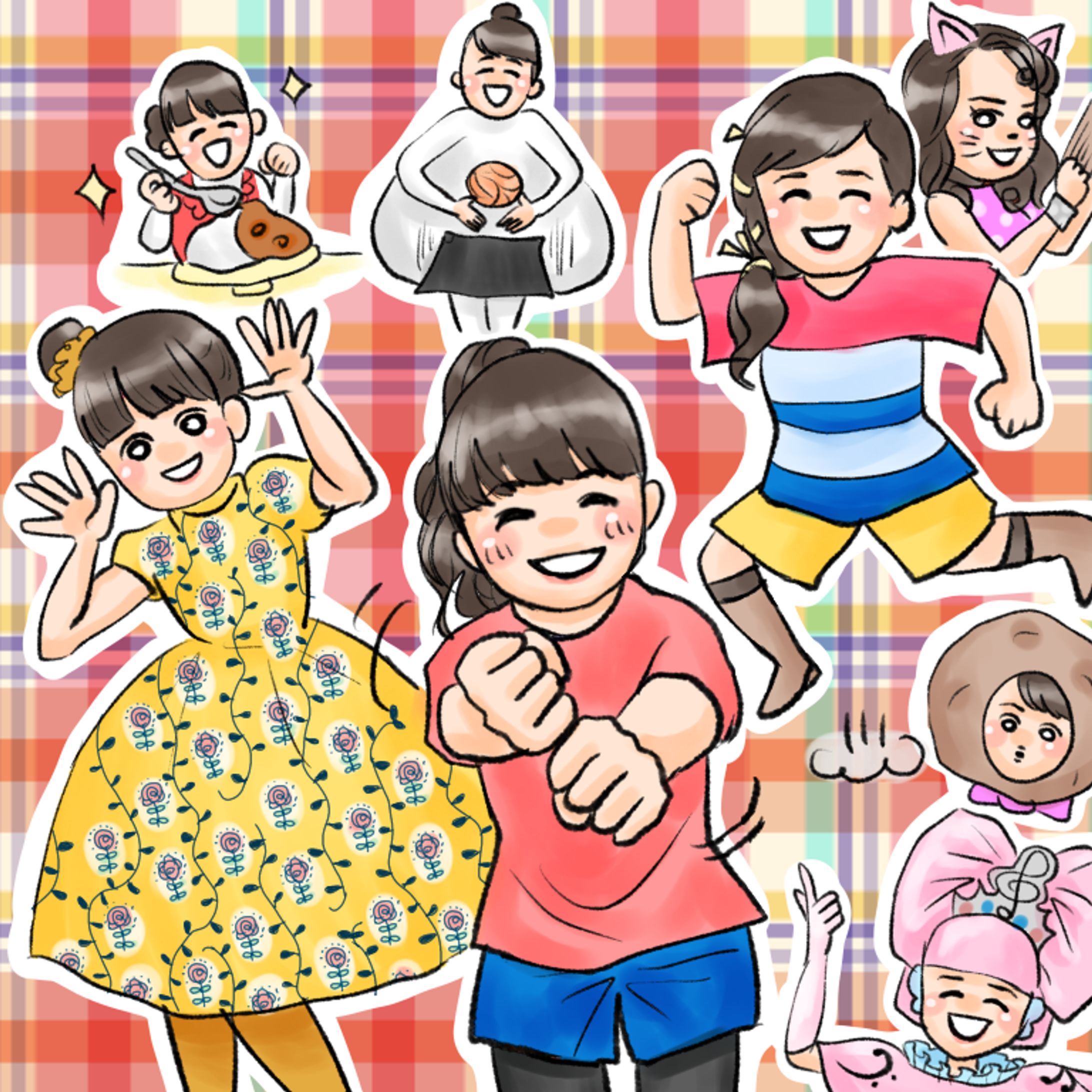 【イラスト】おかあさんといっしょファンアート-1