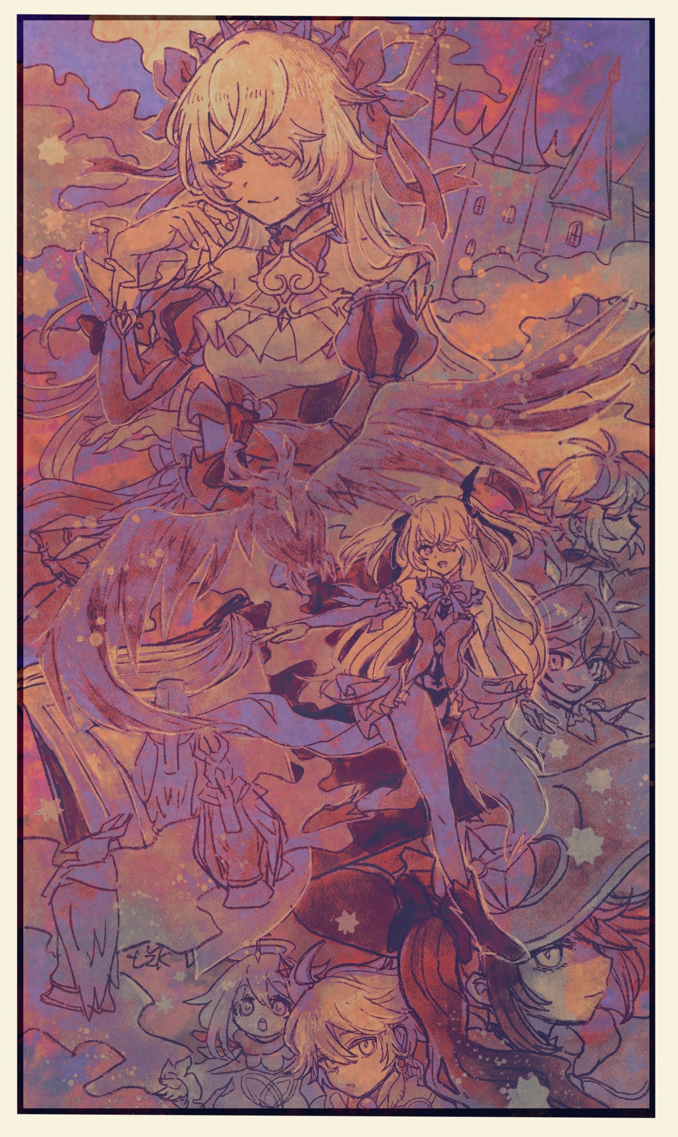 物語と想像力 [genshin impact fanart]-1