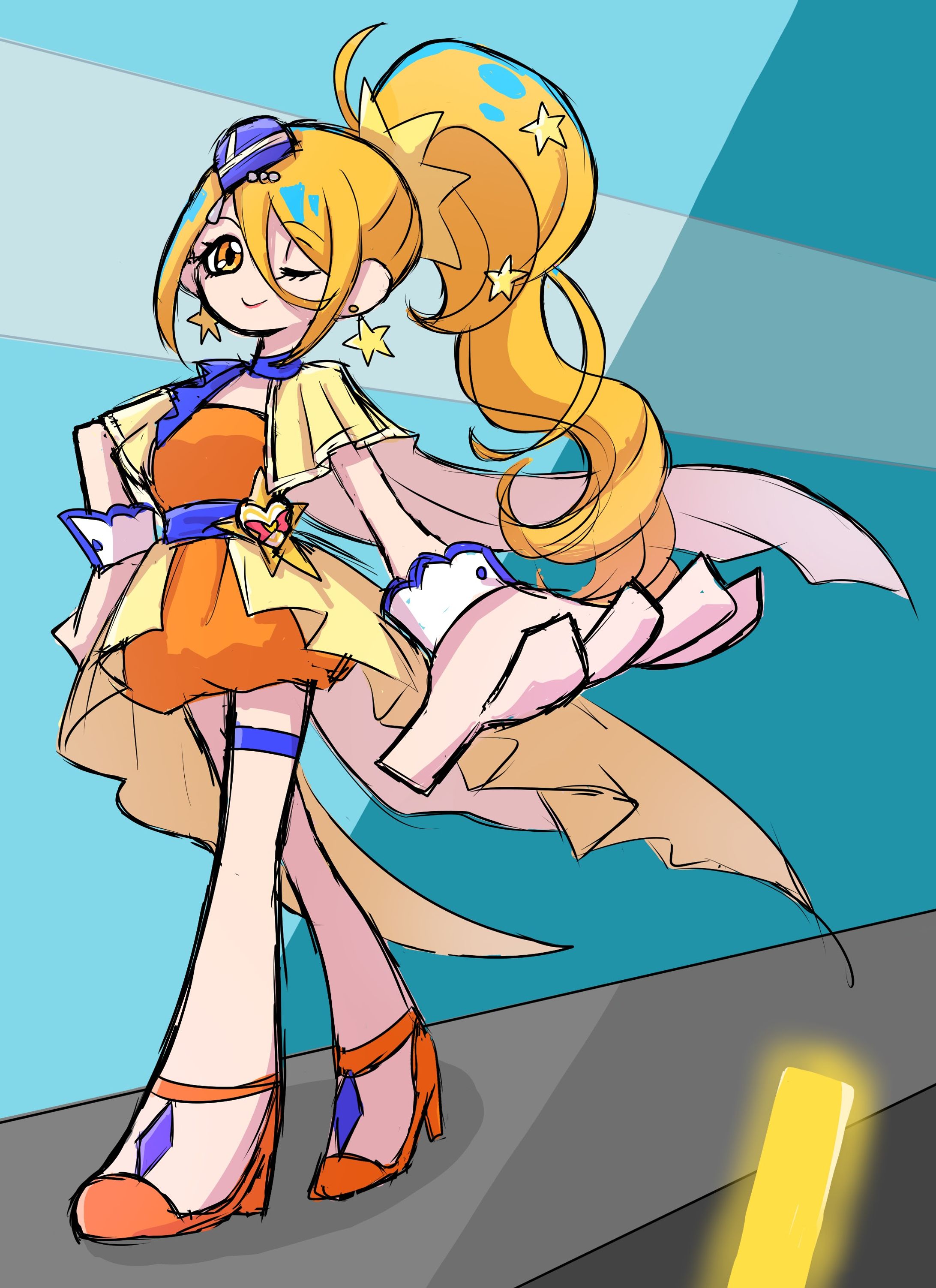 キュアエトワールファンアート-1