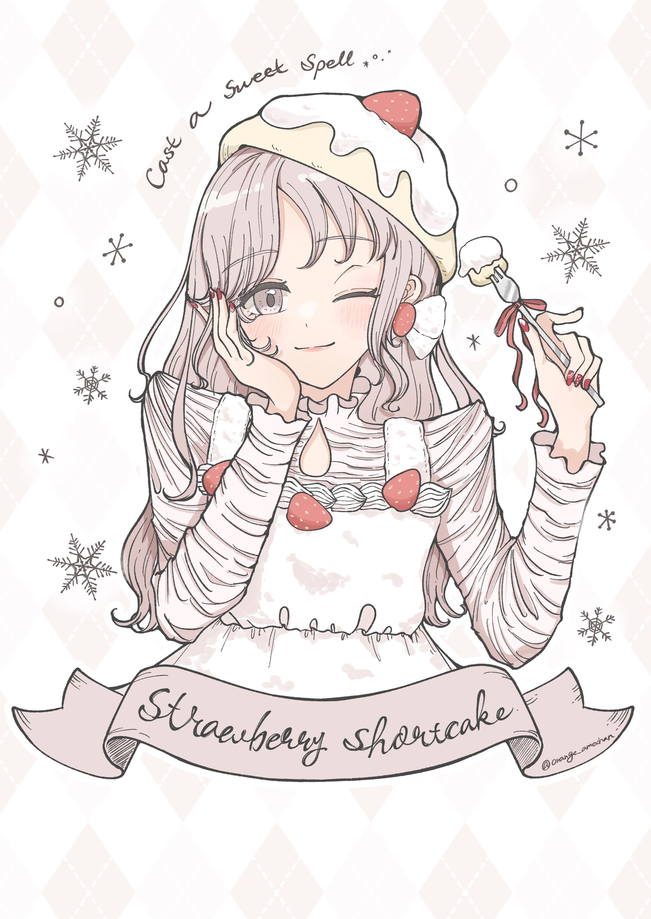 strawberry shortcake🍰-1