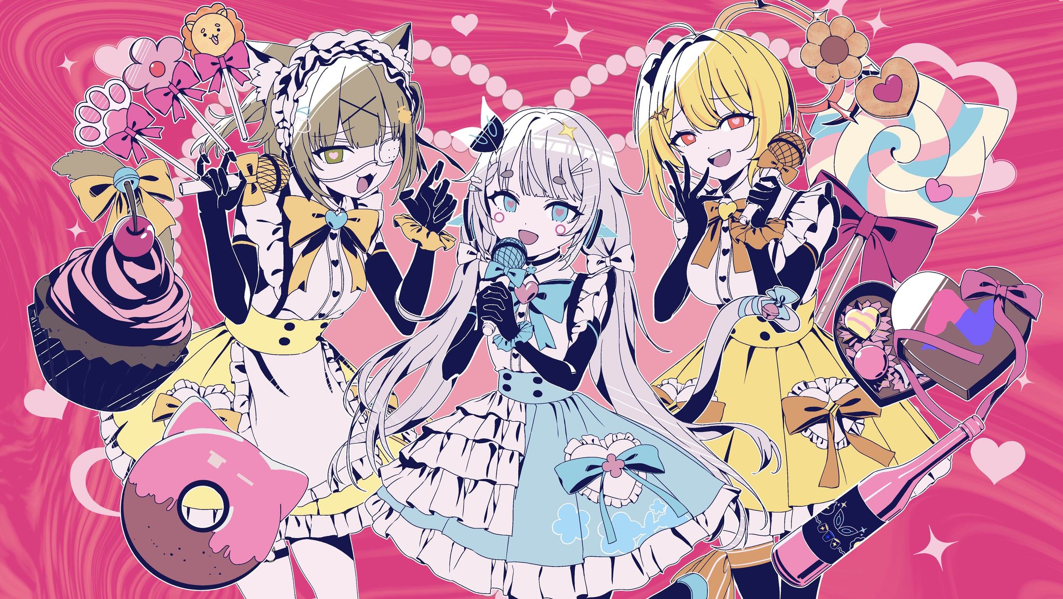 ななしいんく様　「メロメロイド」歌みた　イラスト-1