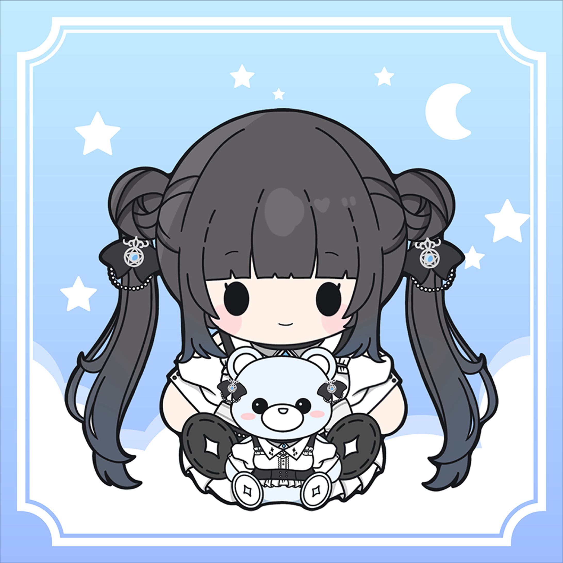 星羅ニア様/ぬいぐるみ風イラスト-1