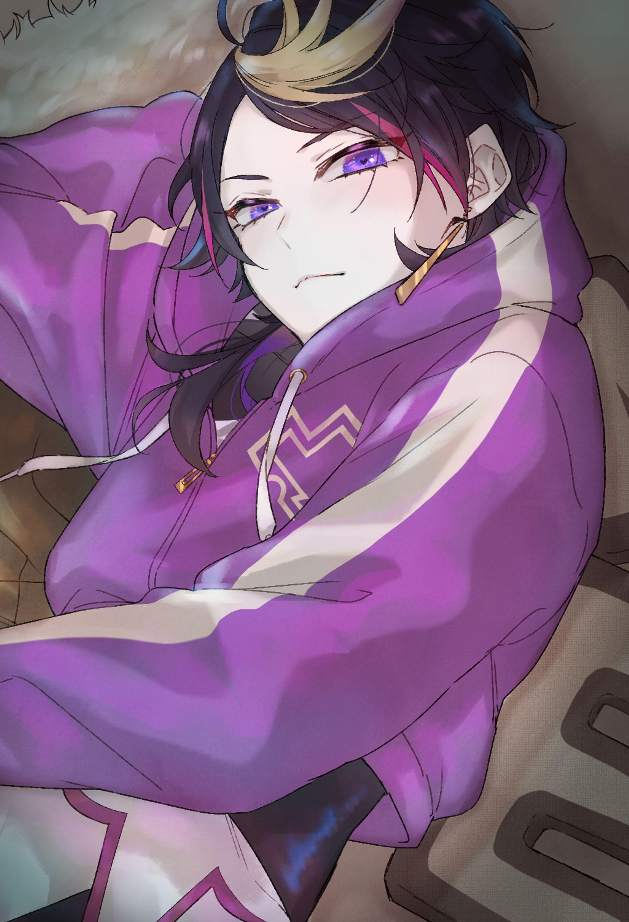 ファンアート　闇ノシュウ（NIJISANJI EN）-1