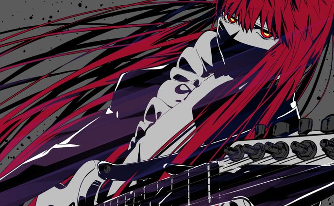 メイド、ギター演奏(inst制作)