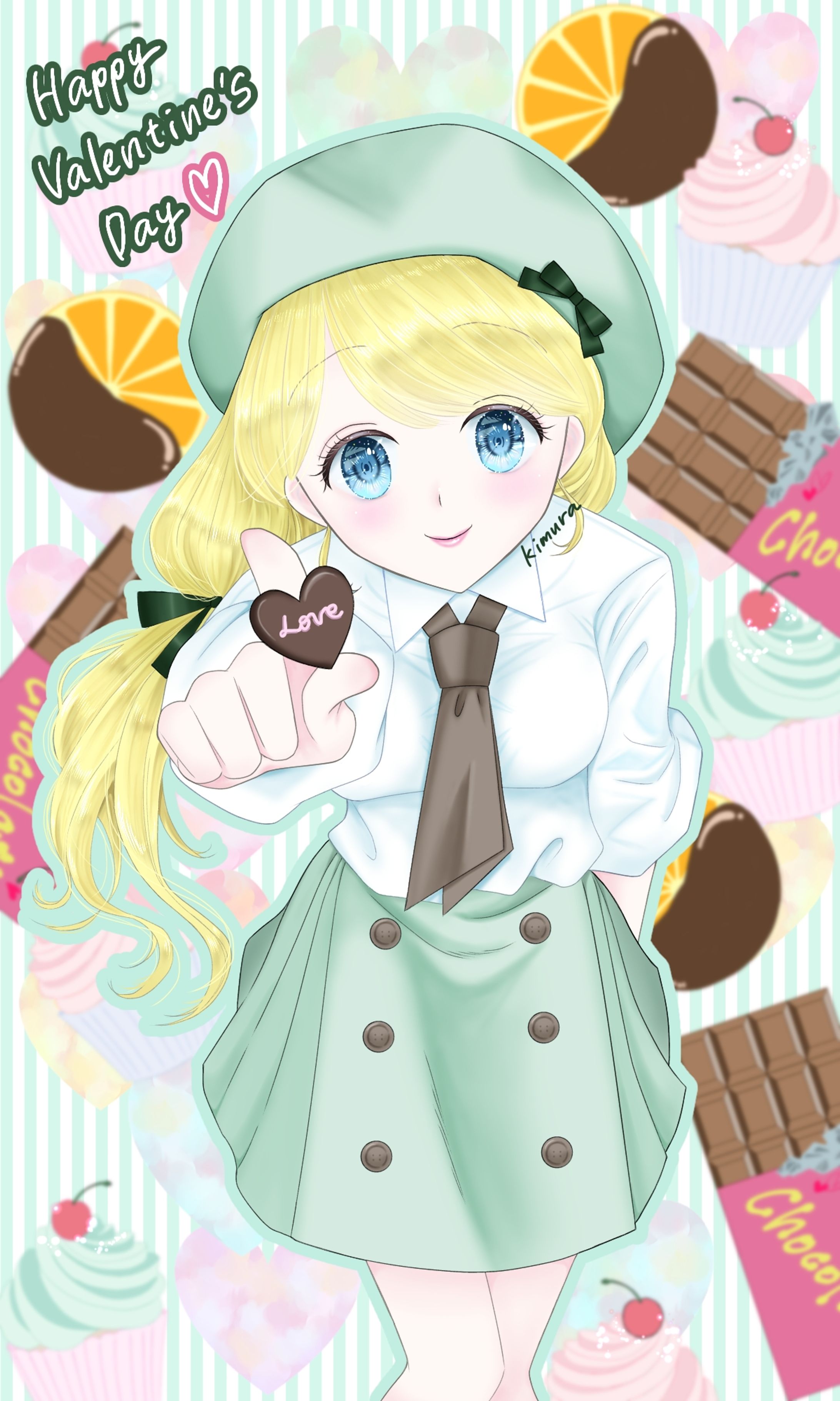 バレンタインイラスト-1