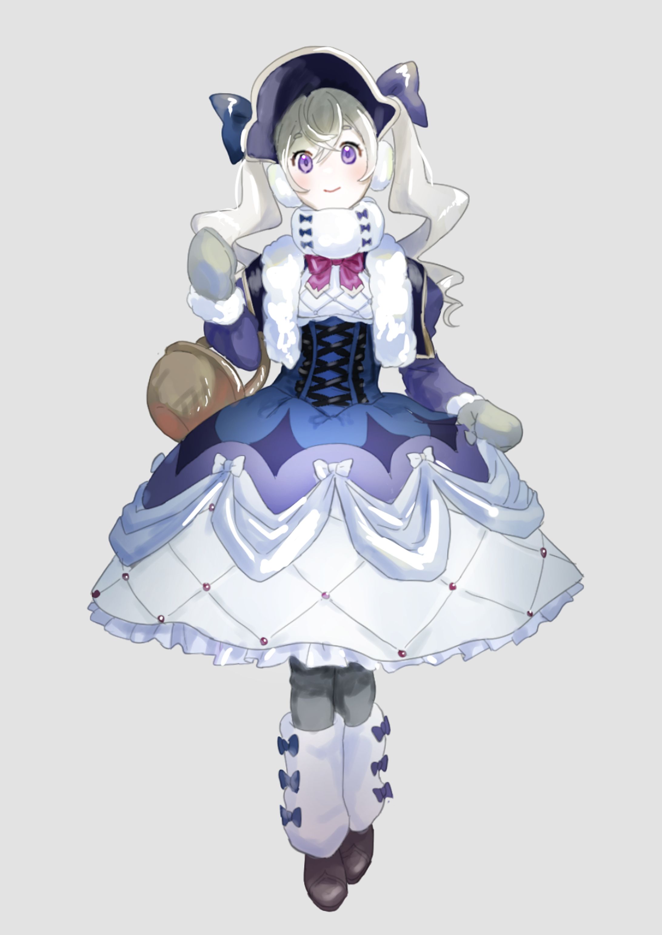 ラフ（オリジナル_女の子）-1