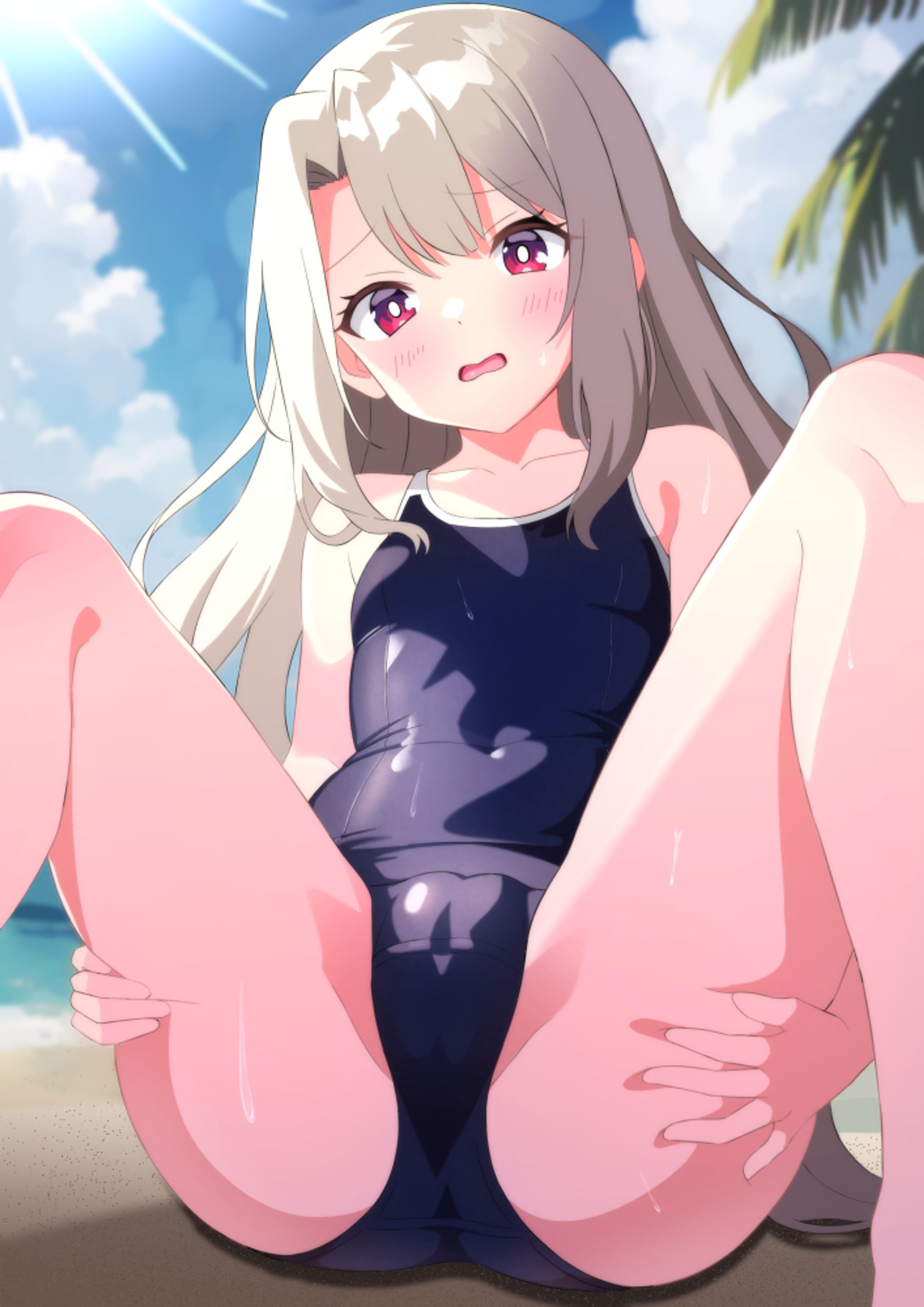 スクール水着イリヤ-1