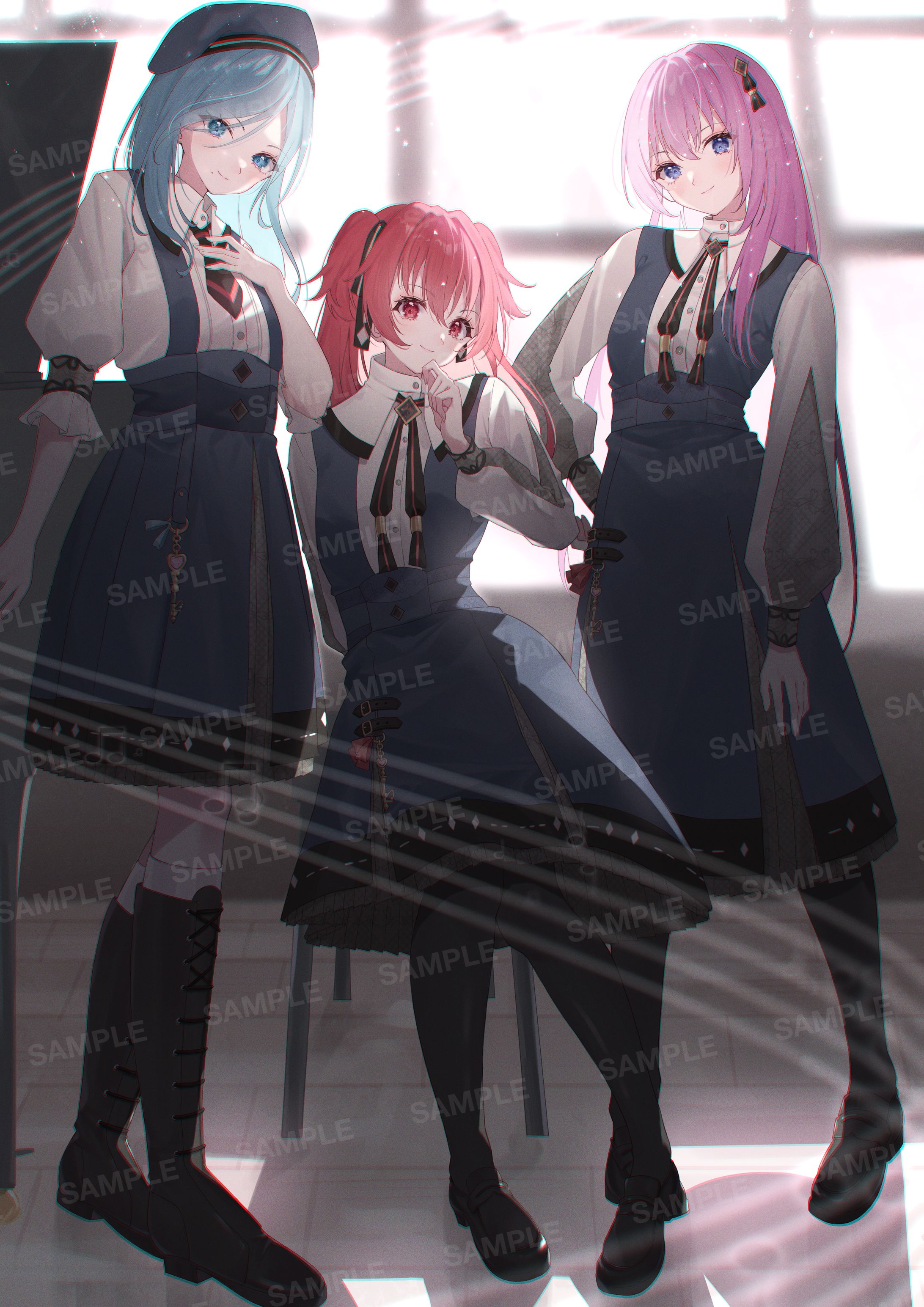 【お仕事】セカイシンフォニー2023  パンフレットイラスト-1