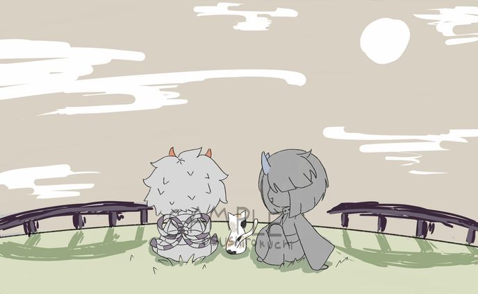 Chibi Flat Color (+ BG)
