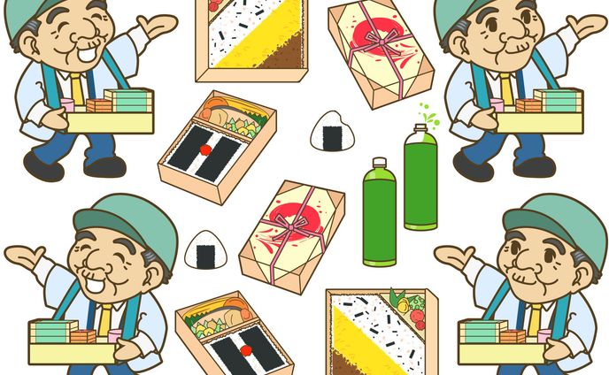 駅弁売りのおじさん