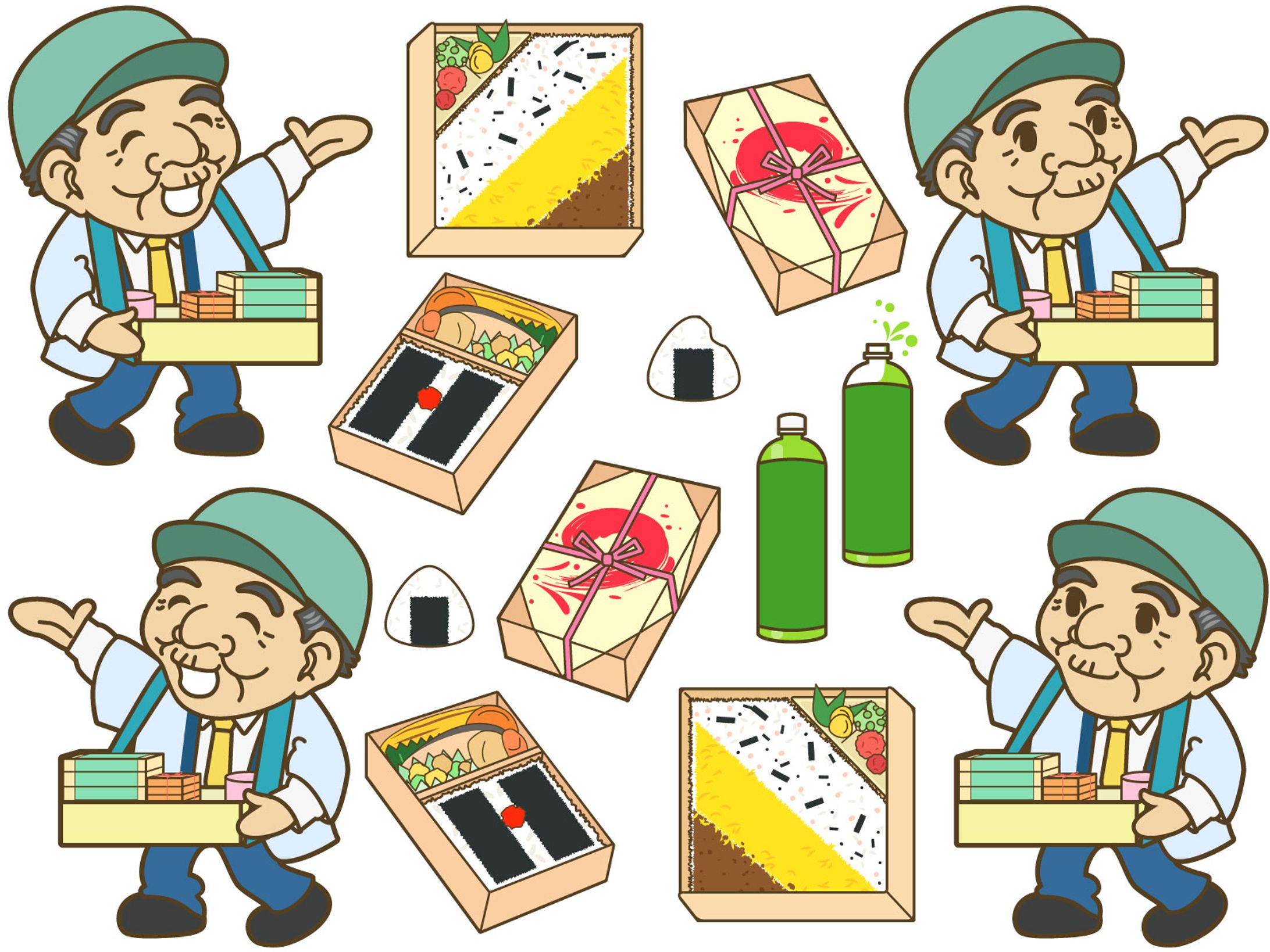 駅弁売りのおじさん-1