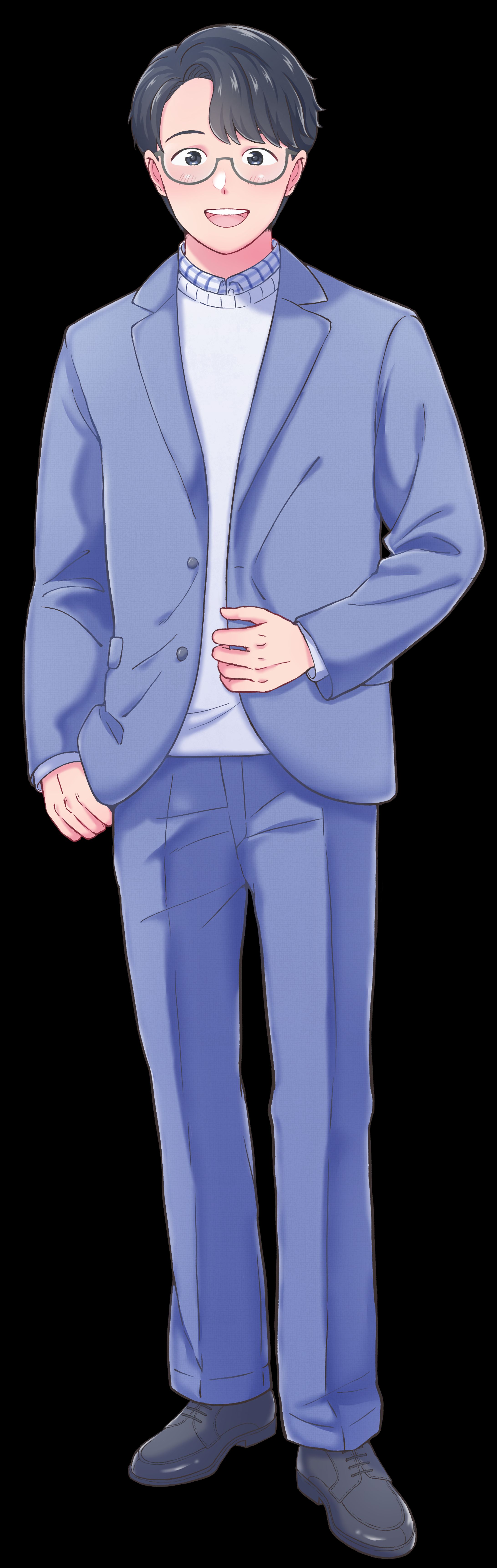 新横浜グレイスホテル様_全身イラスト-1