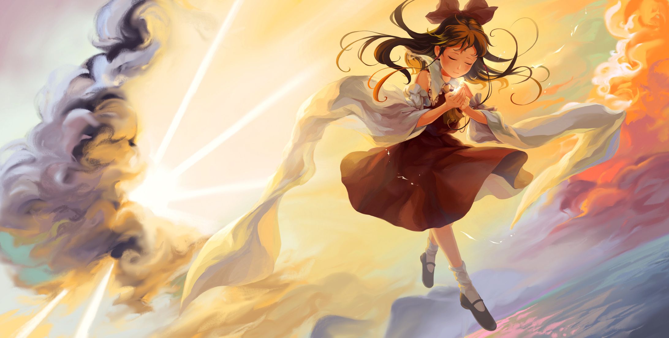 東方同人CDジャケット（博麗霊夢）-1