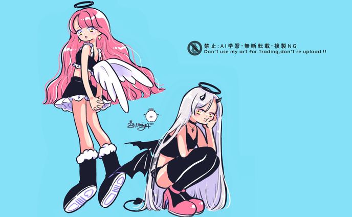 自主制作ステッカー