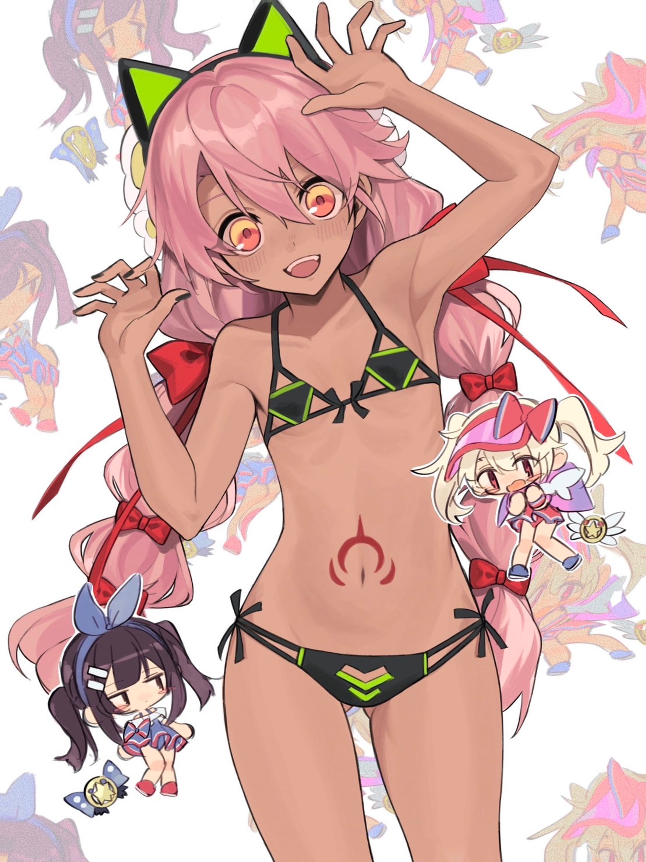 FGO　水着クロエ-1