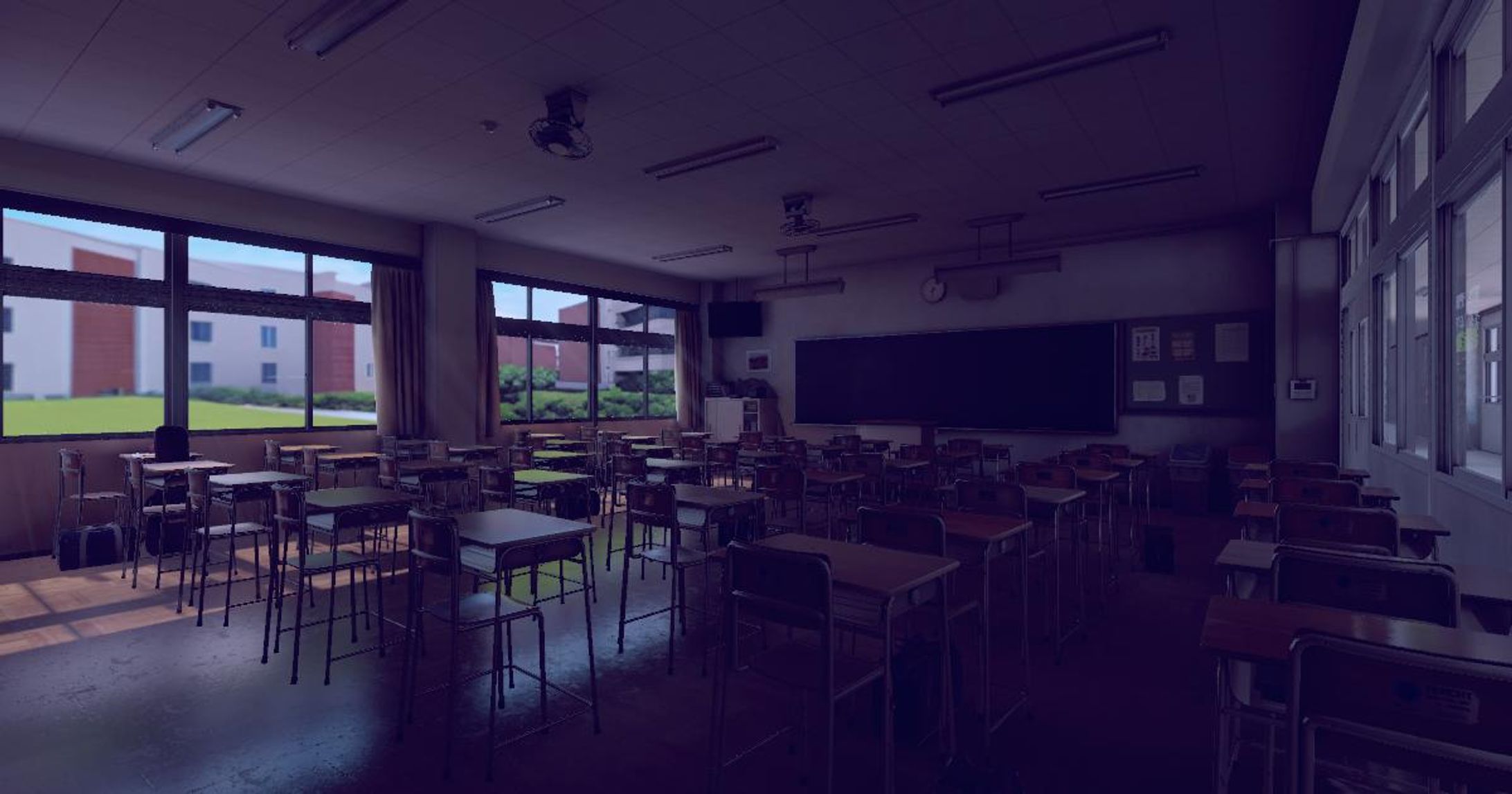 VRChat向けワールド「Japan Classroom for VRC」-1