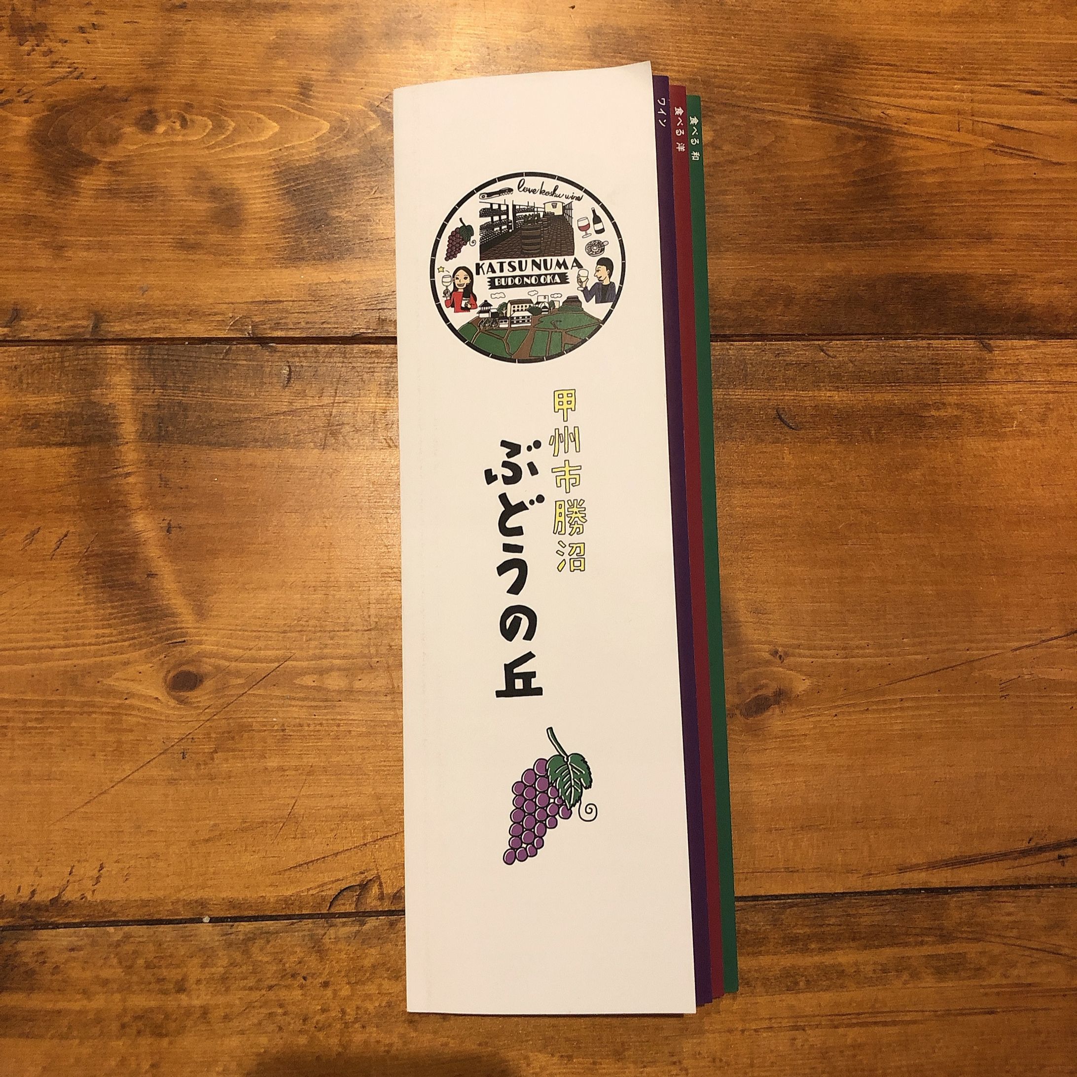 甲州市勝沼ぶどうの丘　パンフレット-1