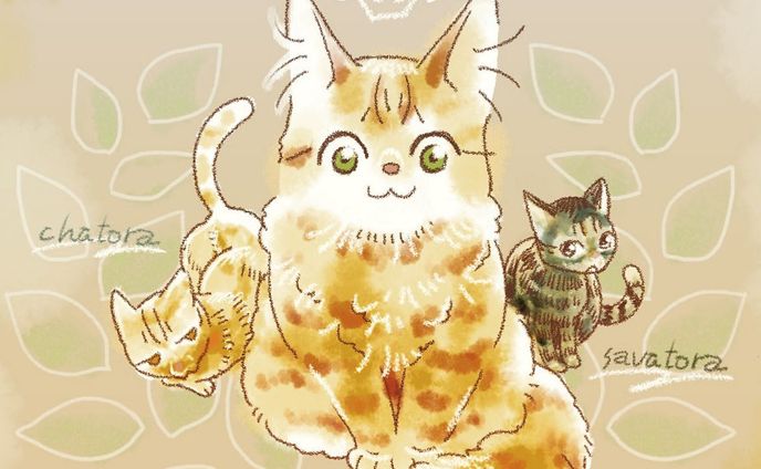 2022寒中見舞いイラスト
#イラスト #cat