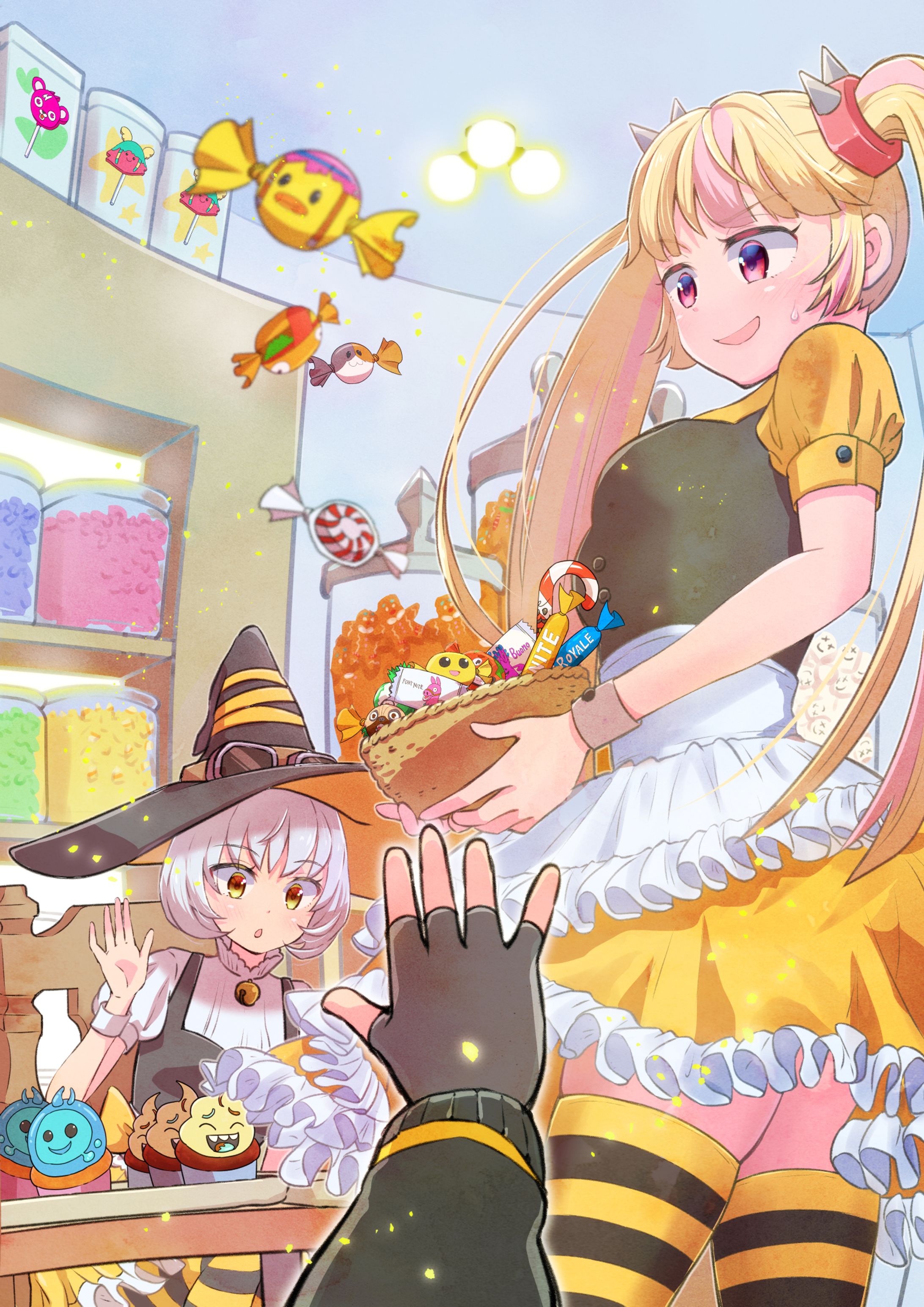 お題「ハロウィンフィートナイト」-1