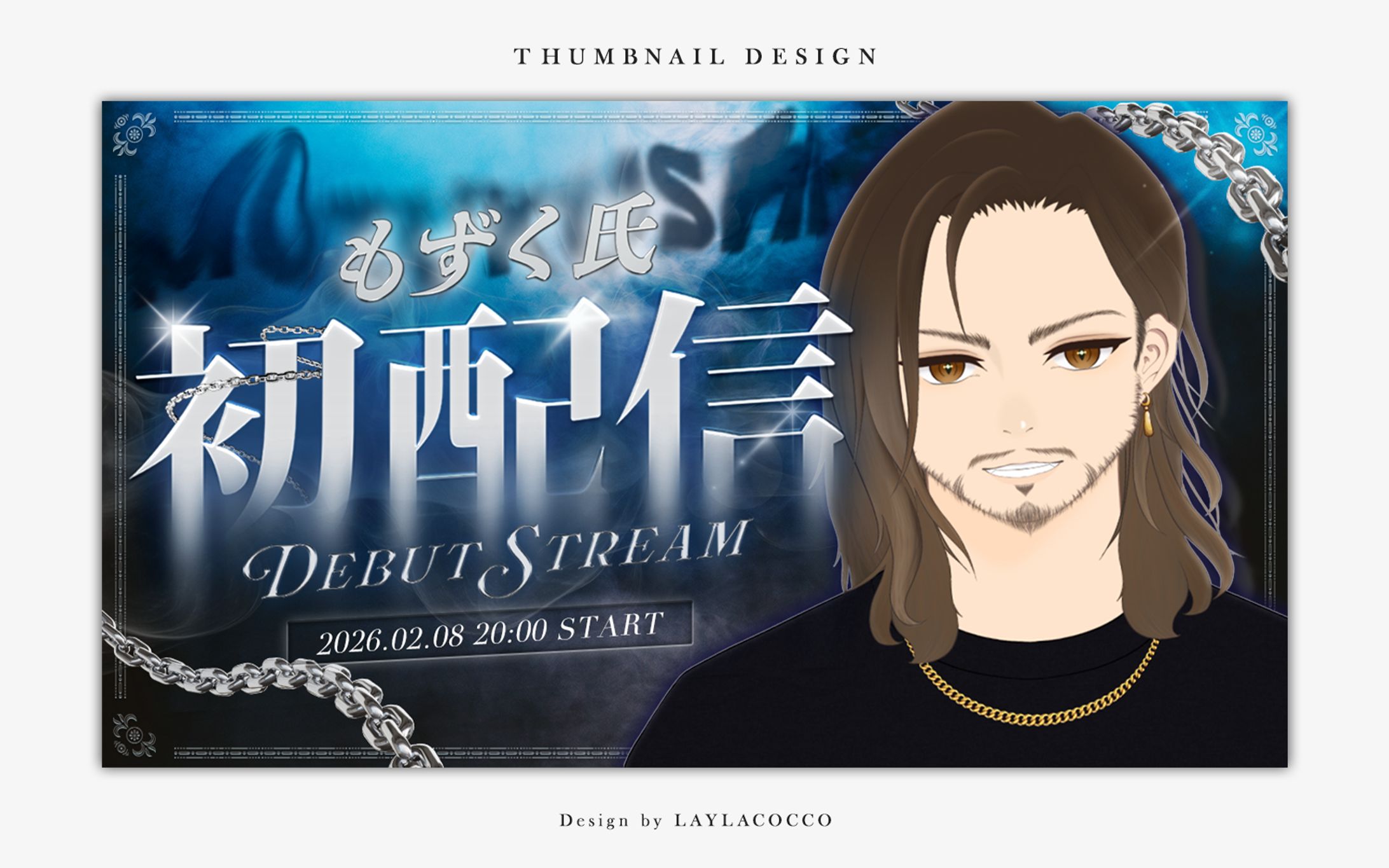 THUMBNAIL DESIGN / もずく氏-1